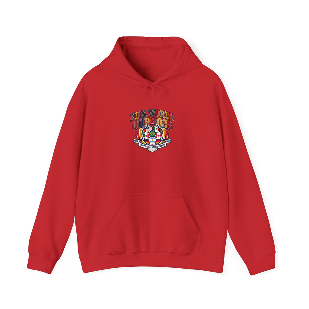World Cup Patch Hoodie | soccer watch party, match-day outfit