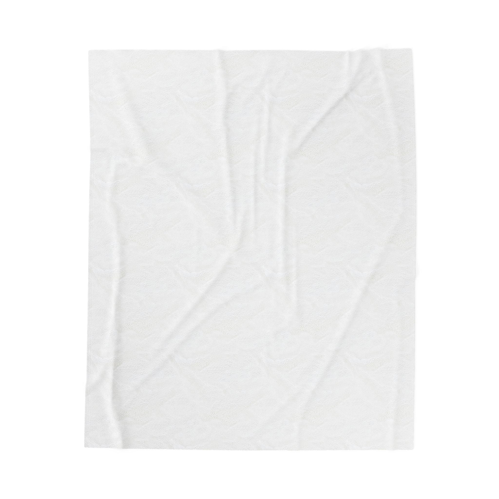 Velveteen plush blanket with a rose gold heart pattern, perfect for cozying up on Valentine's Day.