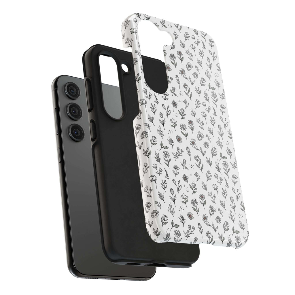 Floral Summer Vibe Phone Case — Tough Protective Floral All‑Over Print