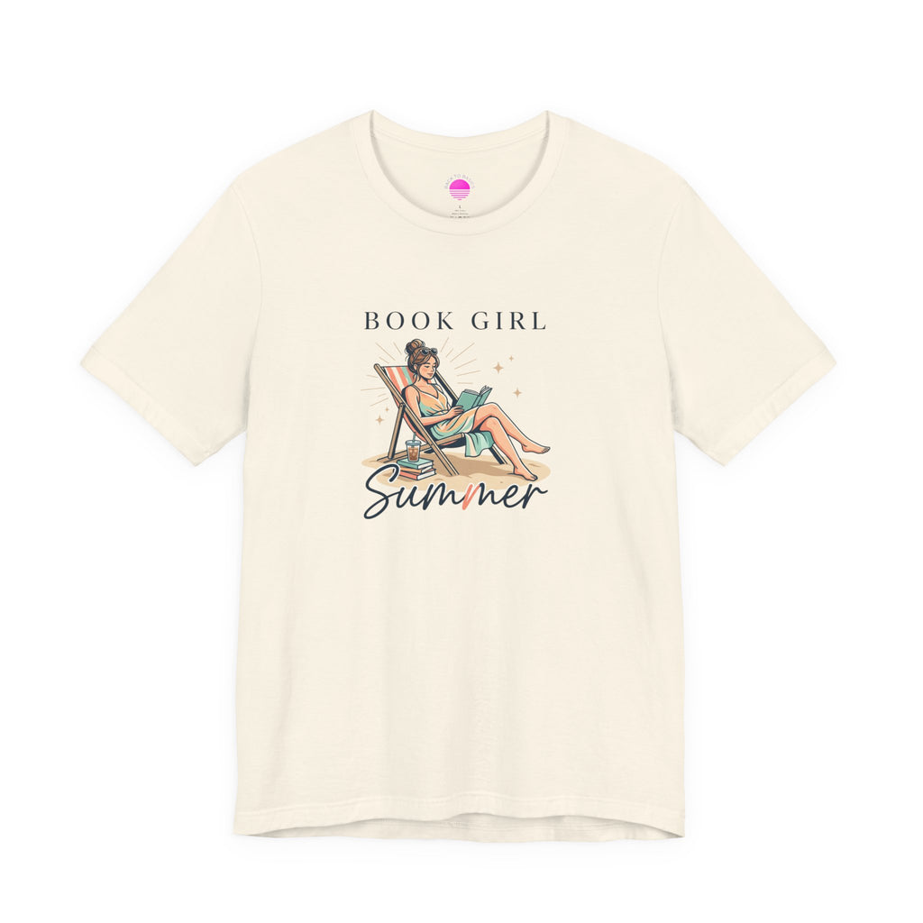 Book Girl Summer Tee | BookTok, beach reads, bookish summer aesthetic