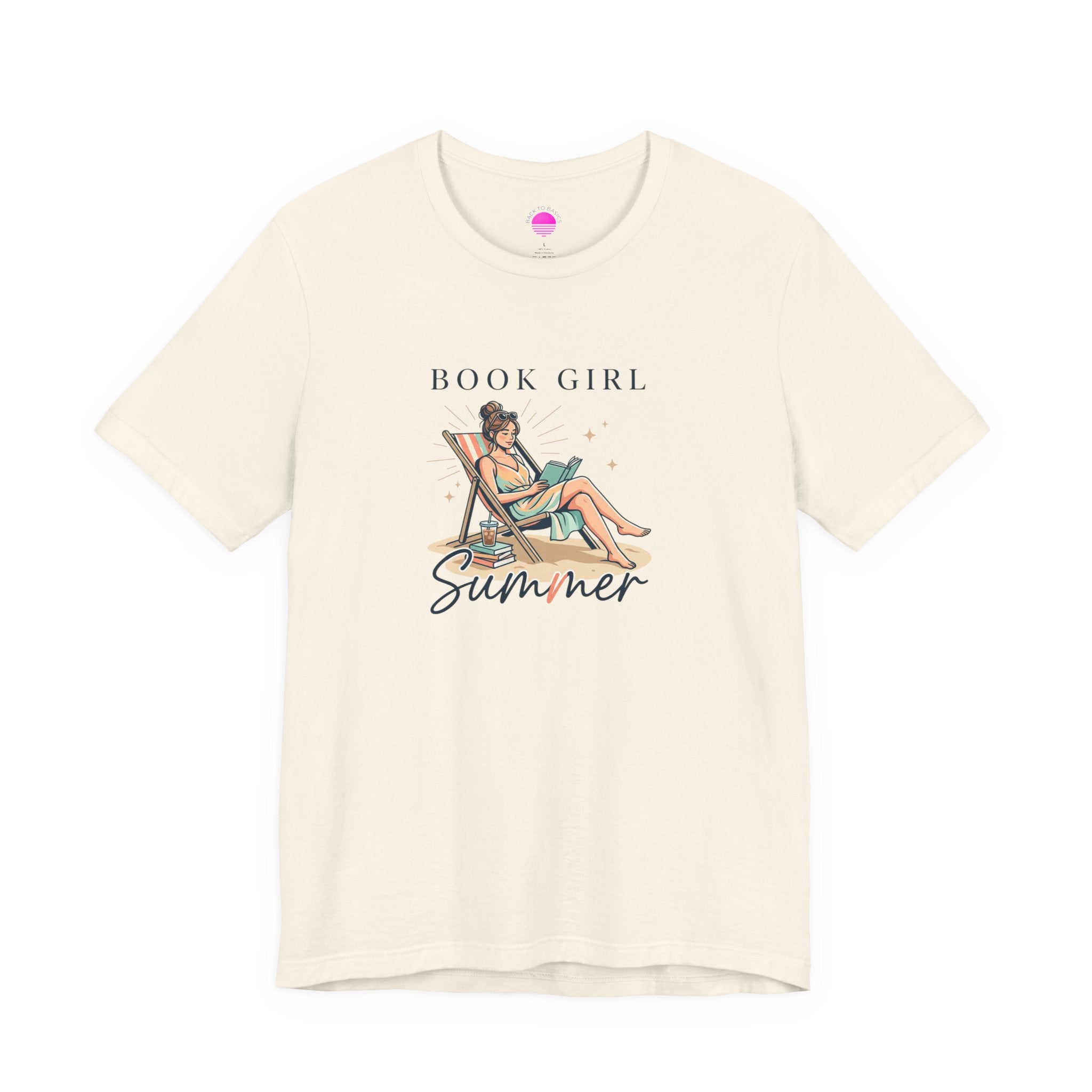 Book Girl Summer Tee | BookTok, beach reads, bookish summer aesthetic