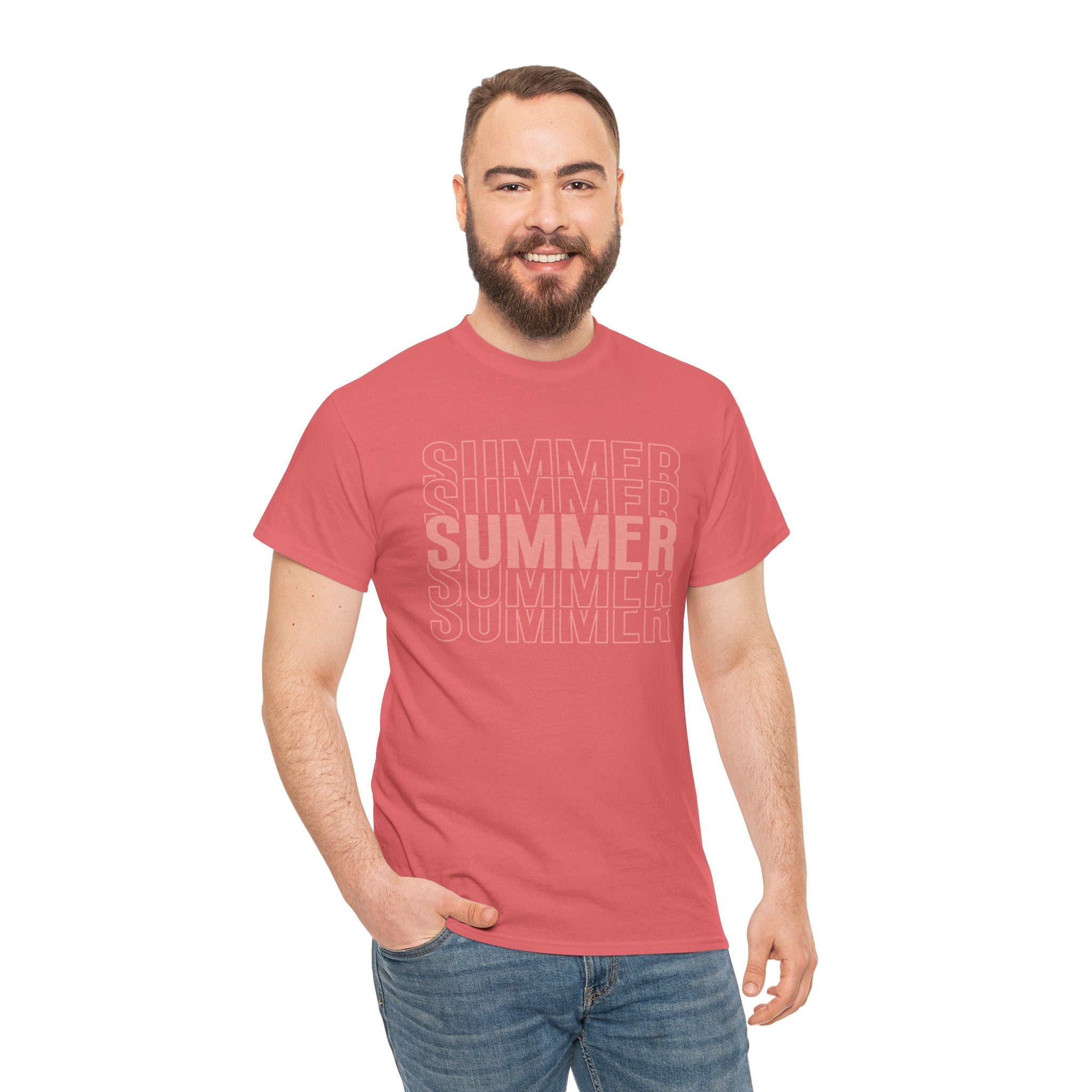 Pink "SUMMER" Graphic Tee — Summer Repeat