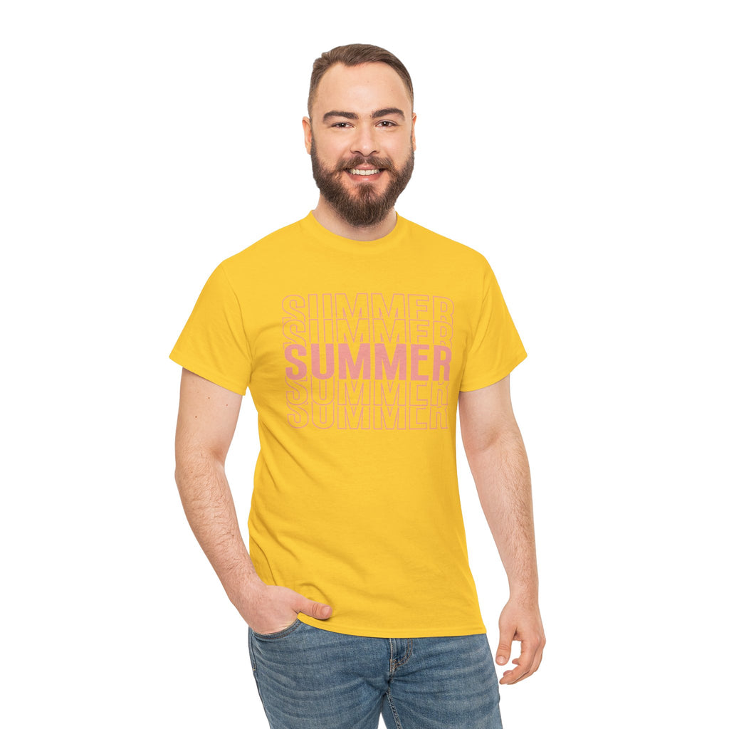 Pink "SUMMER" Graphic Tee — Summer Repeat