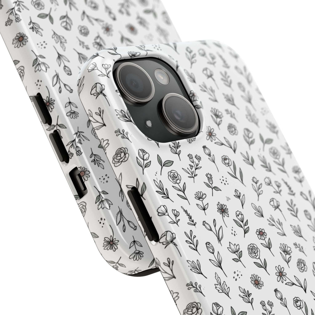Floral Summer Vibe Phone Case — Tough Protective Floral All‑Over Print