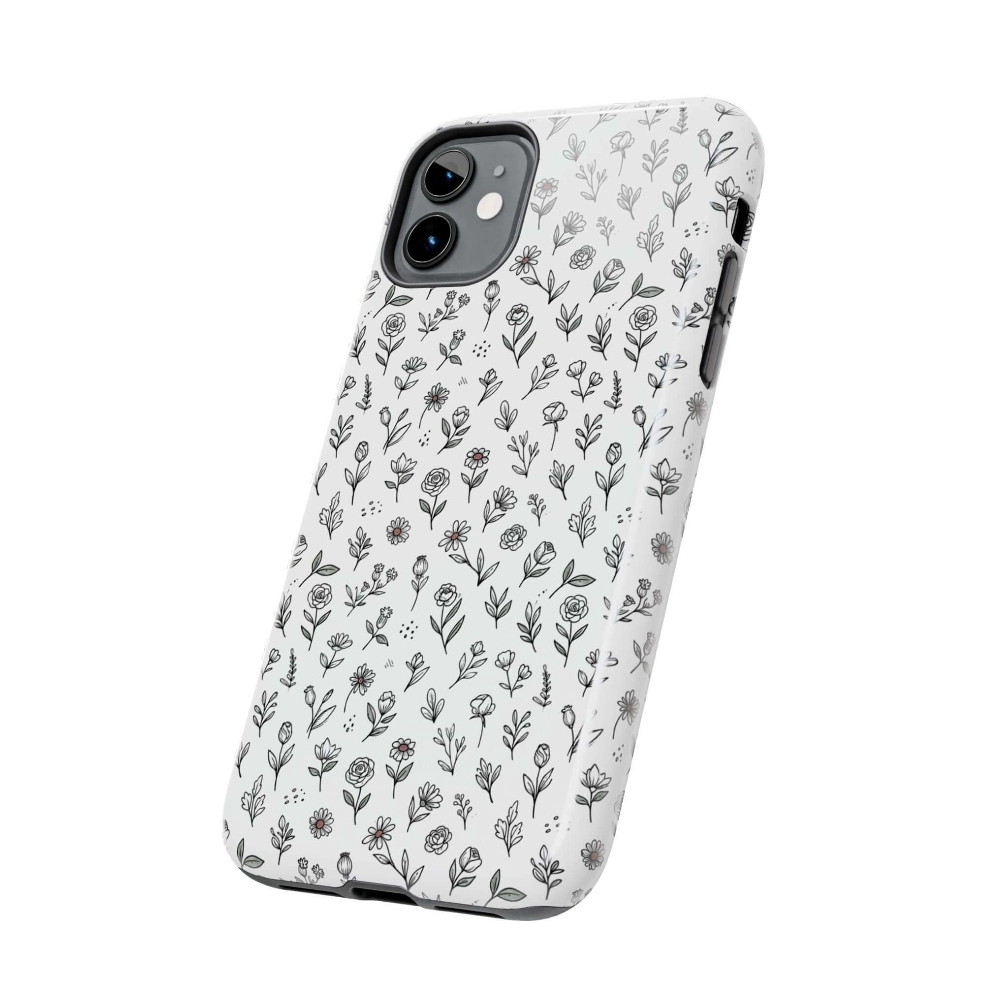 Floral Summer Vibe Phone Case — Tough Protective Floral All‑Over Print