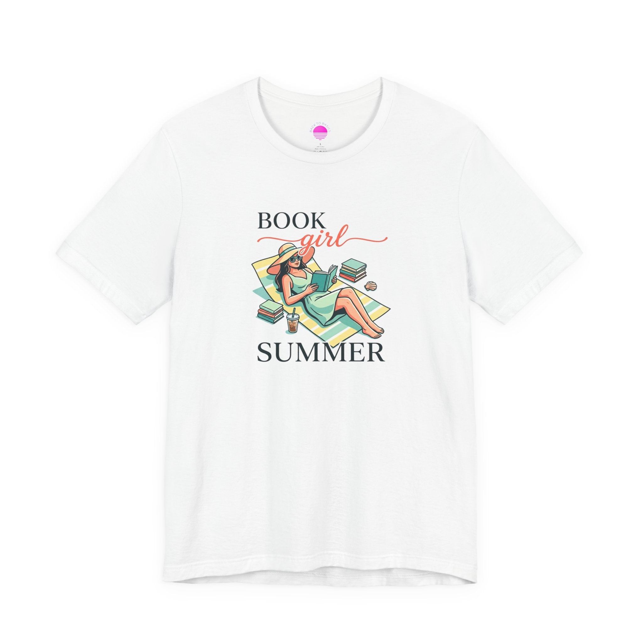 Book Girl Summer Tee | BookTok, bookish reading beach reads