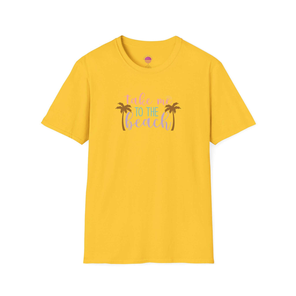Take Me to the Beach Pastel Palm T-Shirt