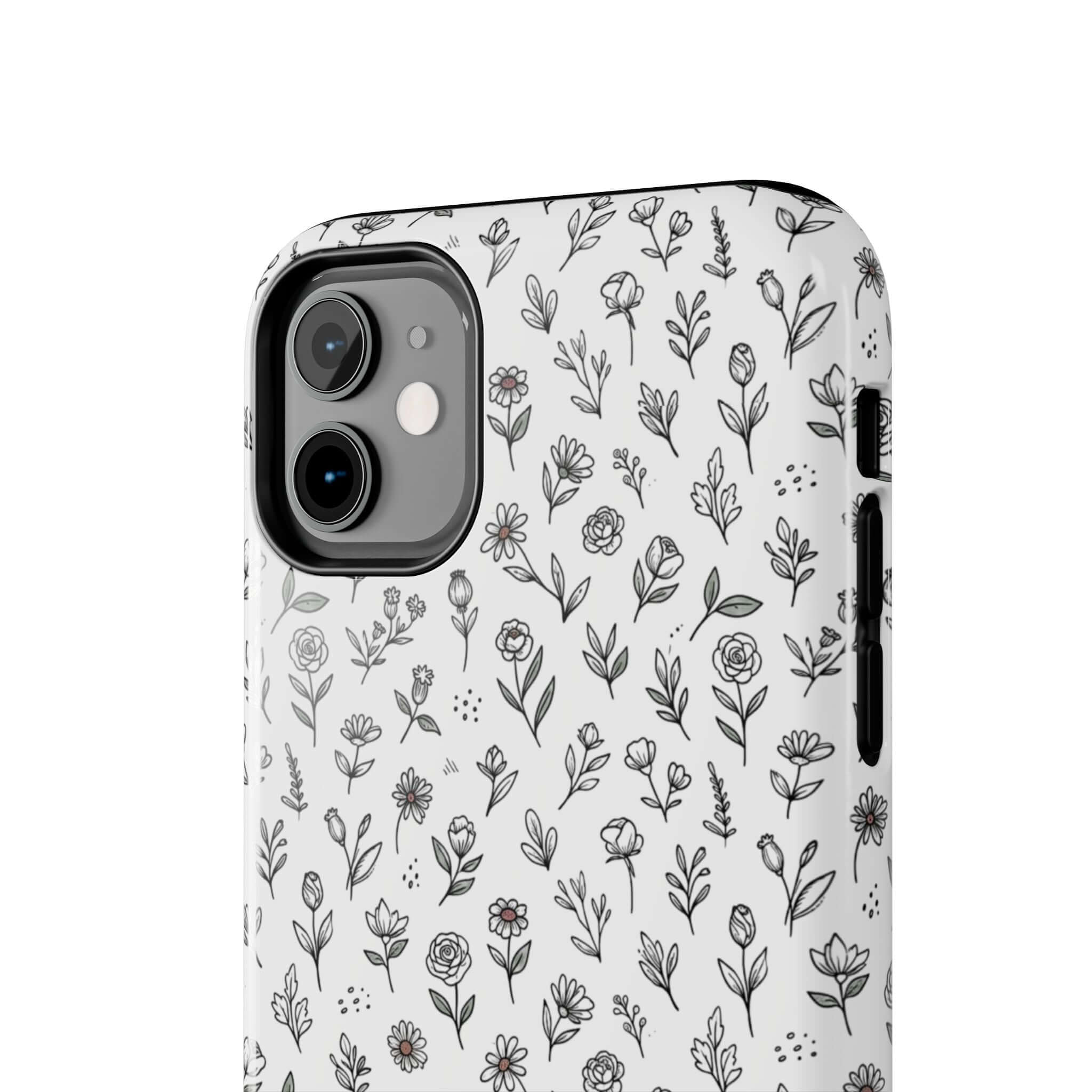 Floral Summer Vibe Phone Case — Tough Protective Floral All‑Over Print