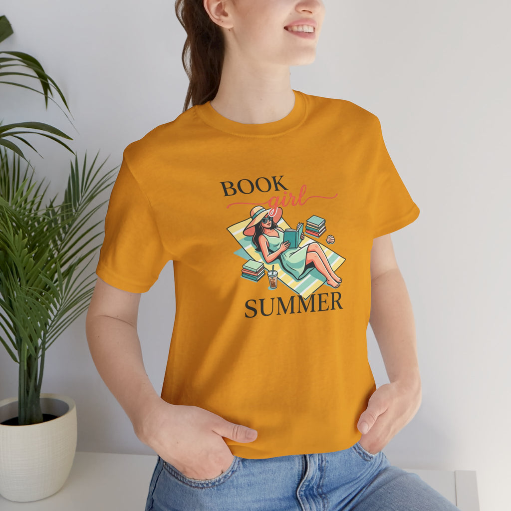 Book Girl Summer Tee | BookTok, bookish reading beach reads
