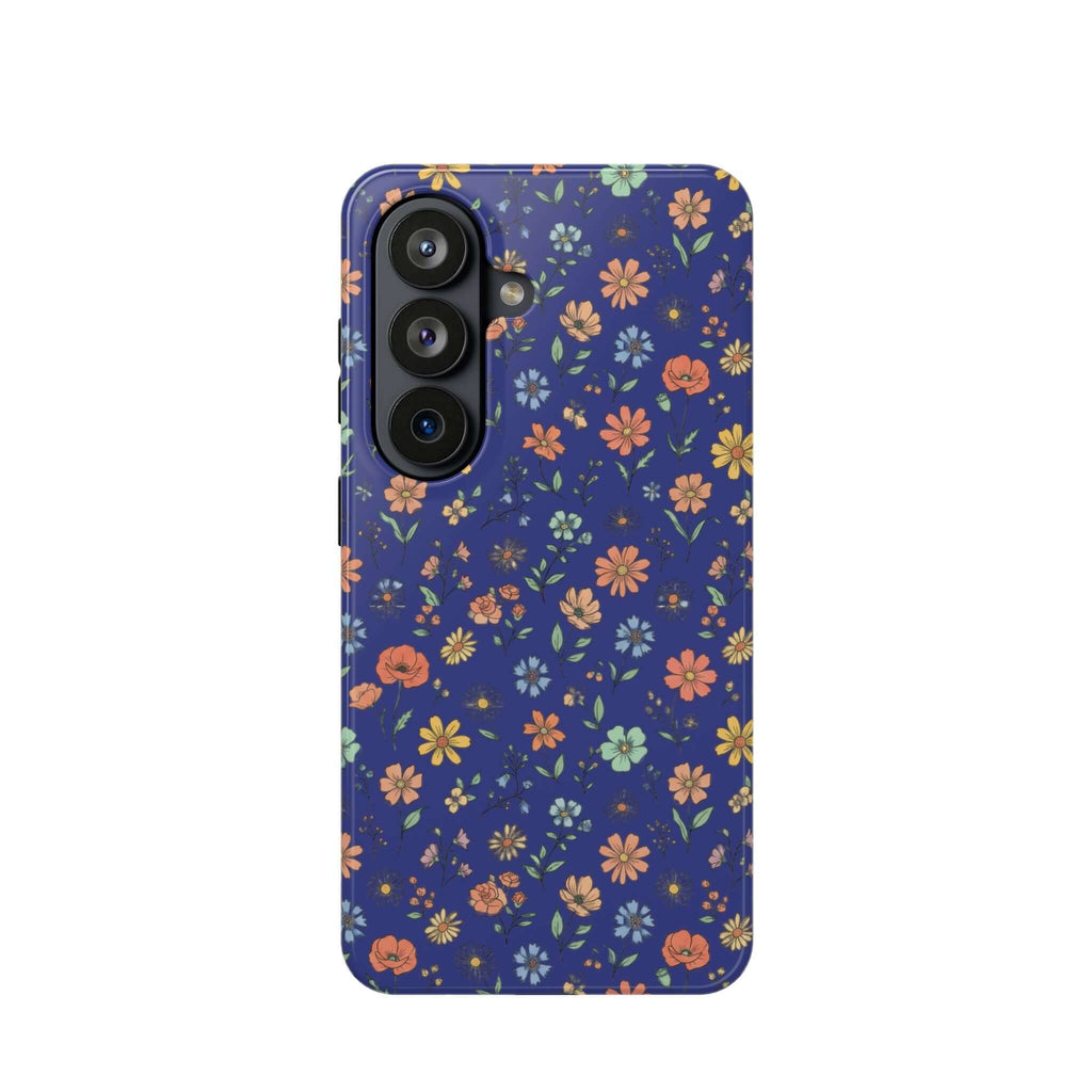Floral All-Over Seasonal Print Phone Case — Magnetic Impact-Resistant