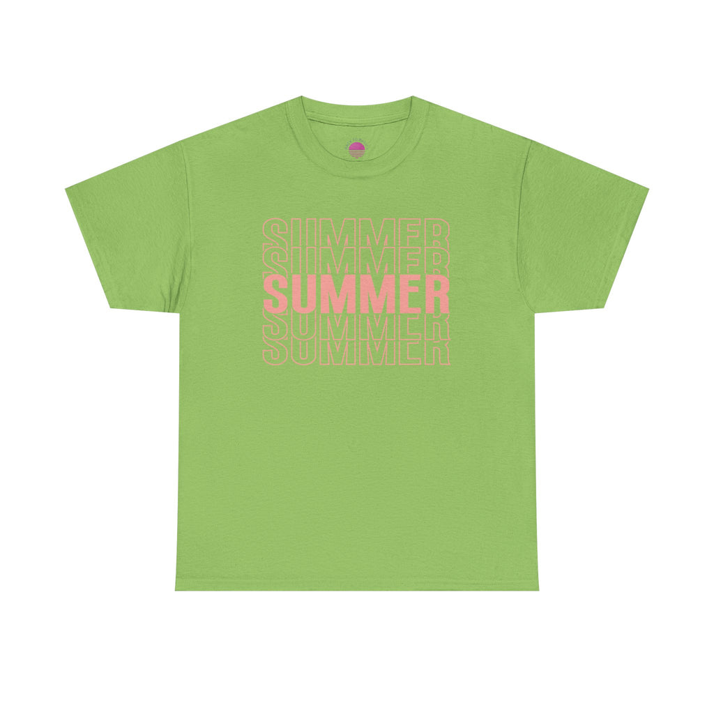 Pink "SUMMER" Graphic Tee — Summer Repeat