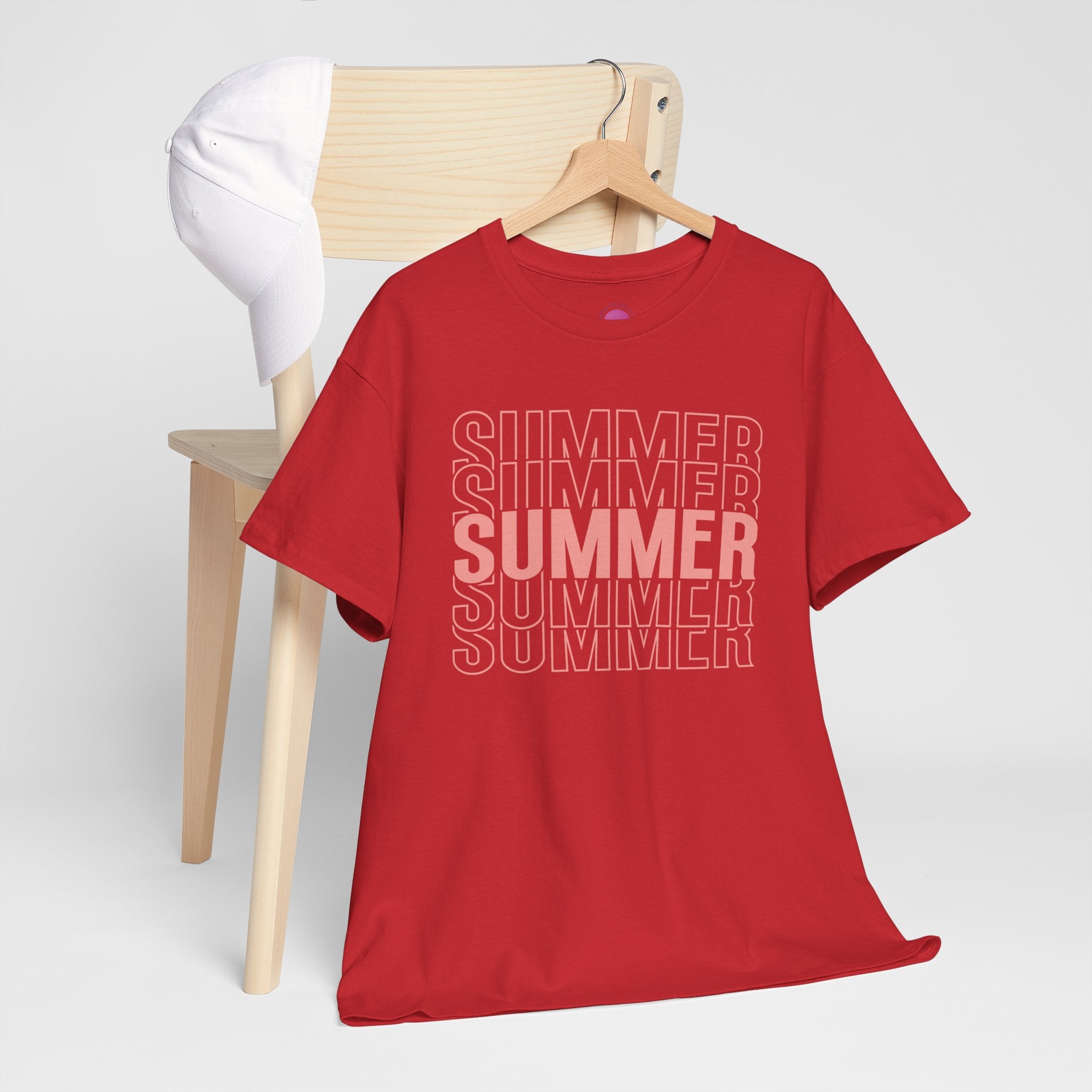 Pink "SUMMER" Graphic Tee — Summer Repeat