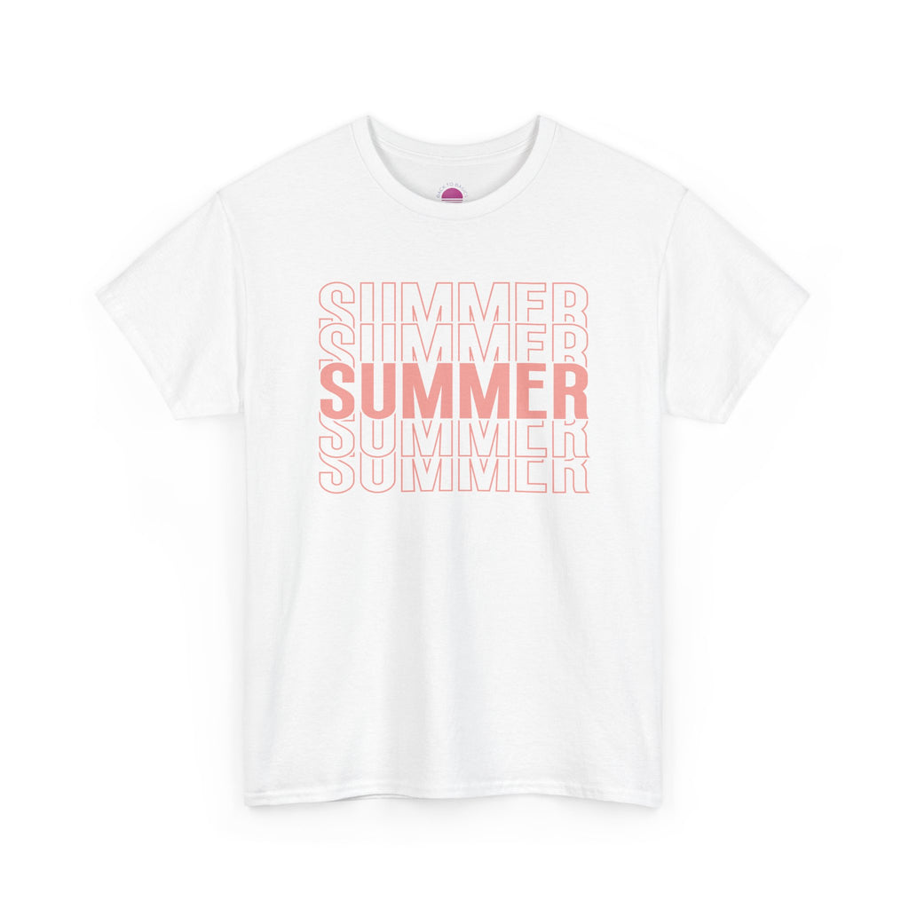 Pink "SUMMER" Graphic Tee — Summer Repeat
