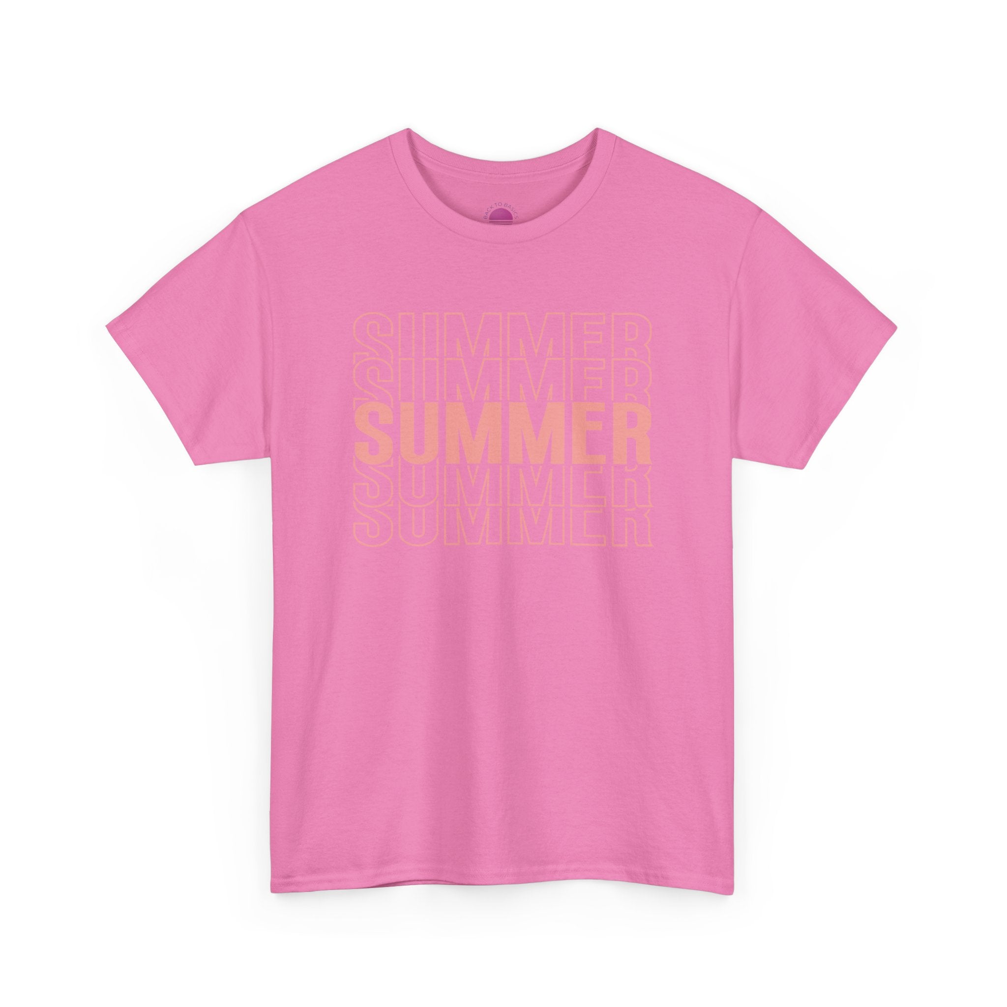 Pink "SUMMER" Graphic Tee — Summer Repeat