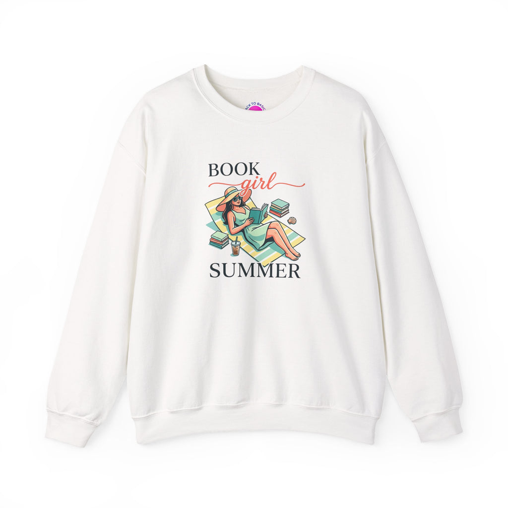 Book Girl Summer Sweatshirt | BookTok, bookish summer aesthetic