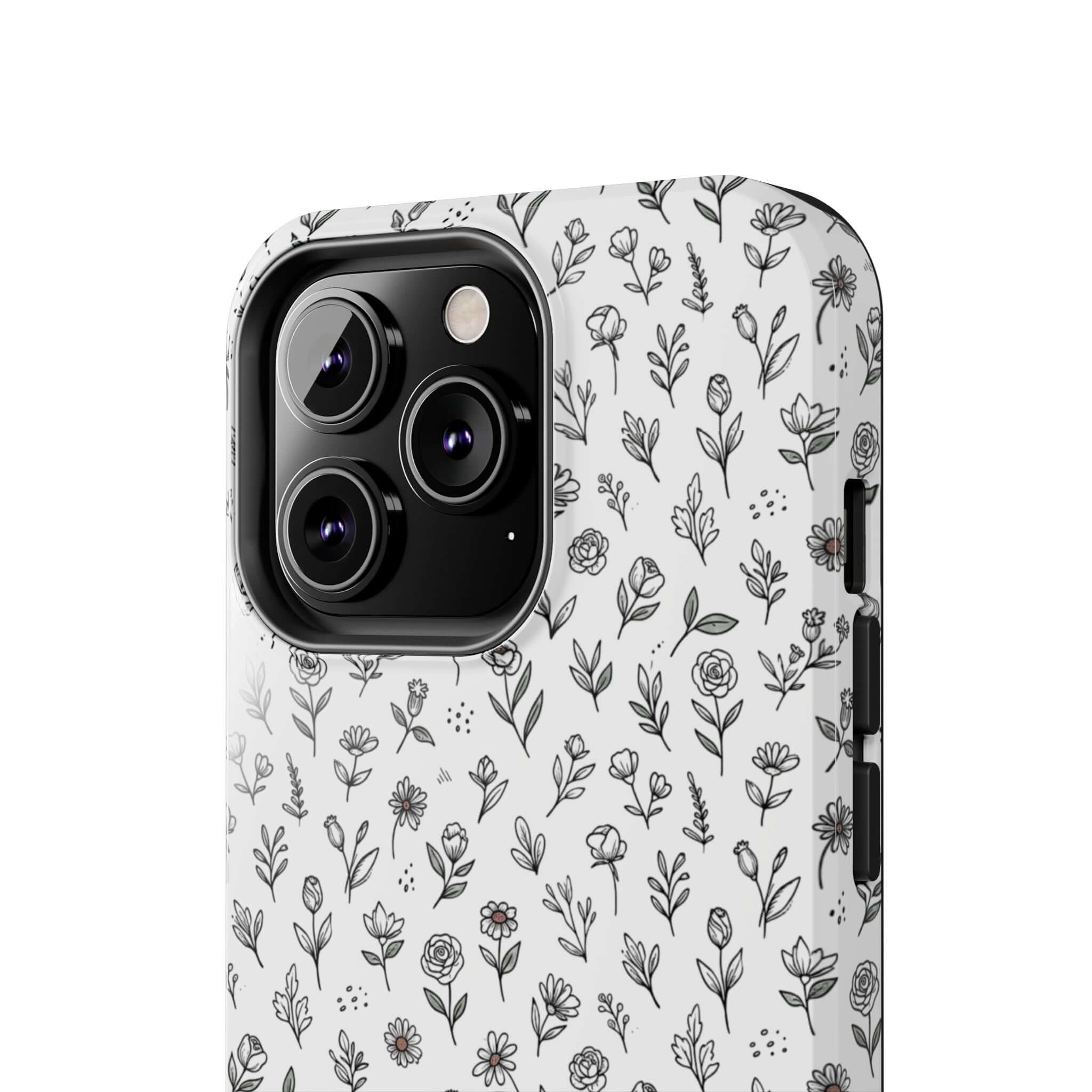 Floral Summer Vibe Phone Case — Tough Protective Floral All‑Over Print