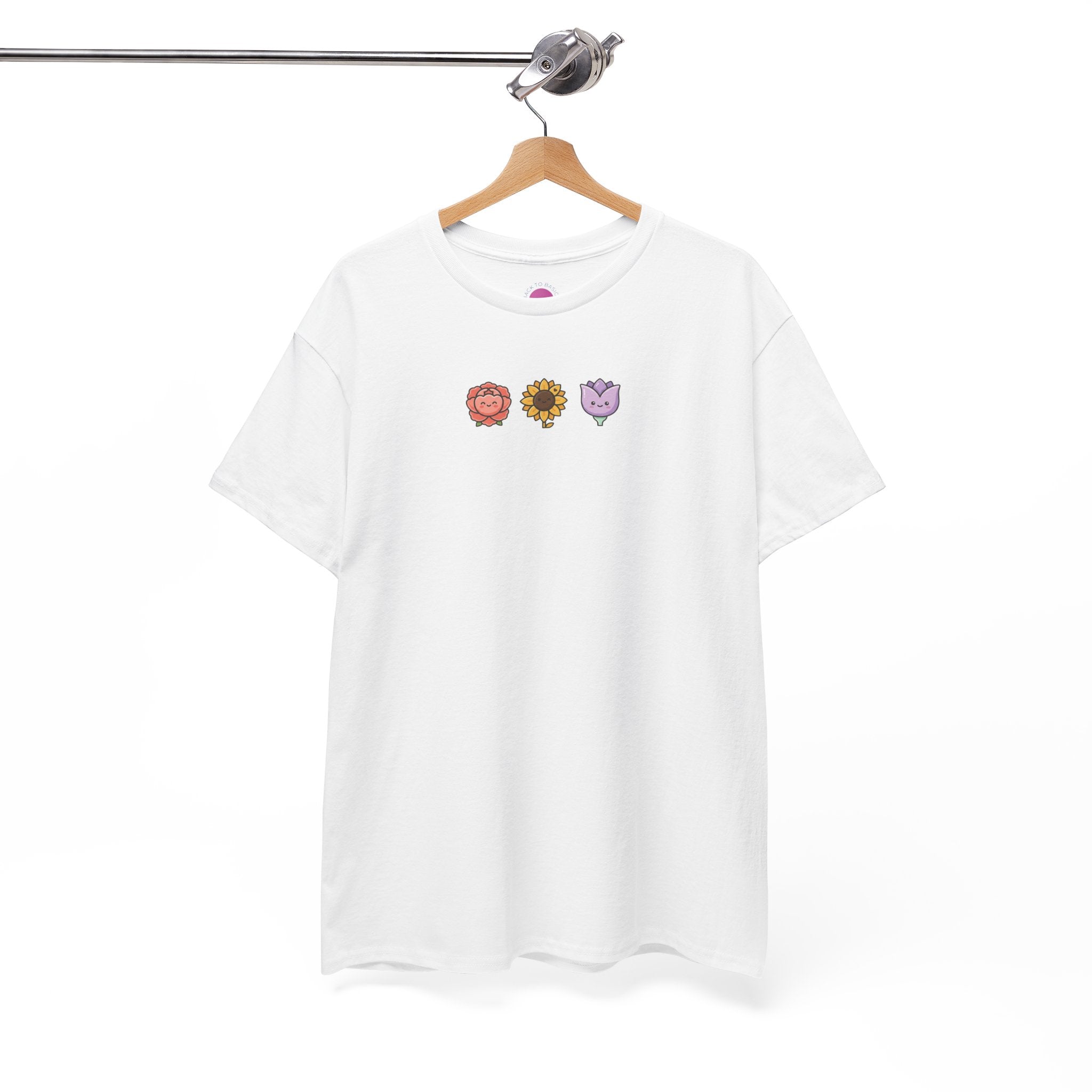 Back to School Flower Tee — Floral Teacher & Student Welcome Shirt