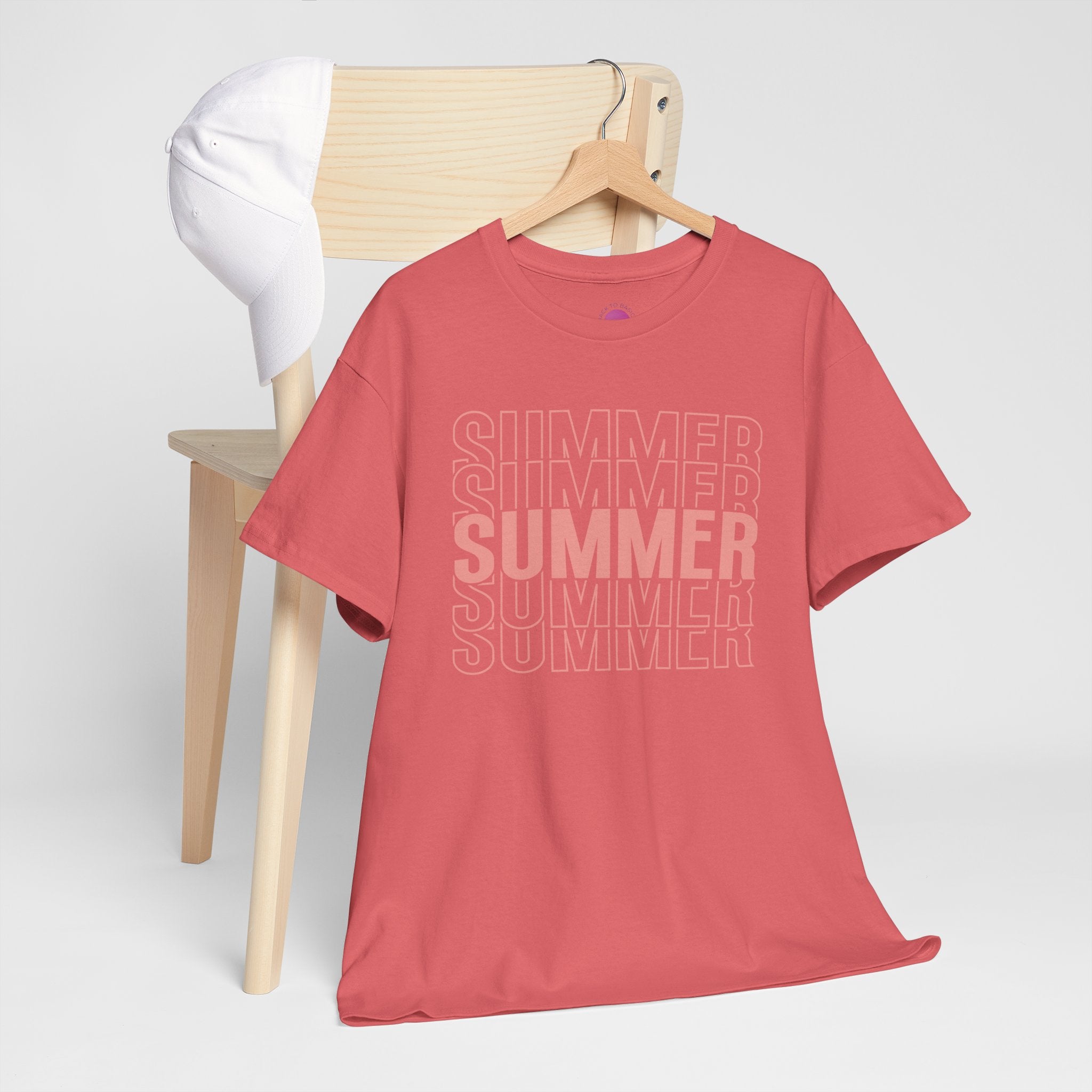 Pink "SUMMER" Graphic Tee — Summer Repeat