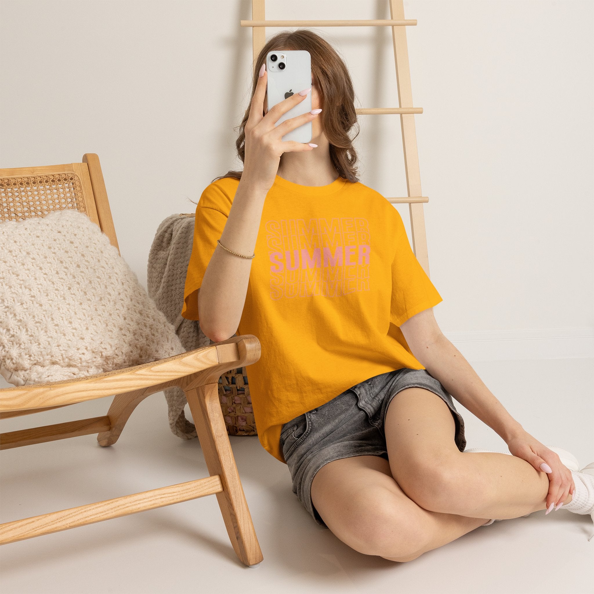 Pink "SUMMER" Graphic Tee — Summer Repeat