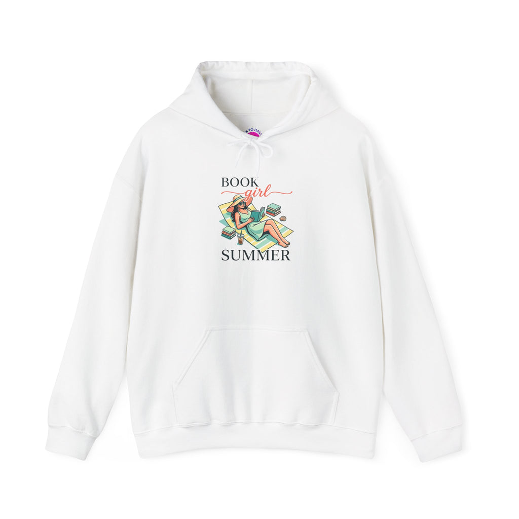 Book Girl Summer Hoodie | BookTok, Reading, Beach Reads, Bookish Summer Aesthetic