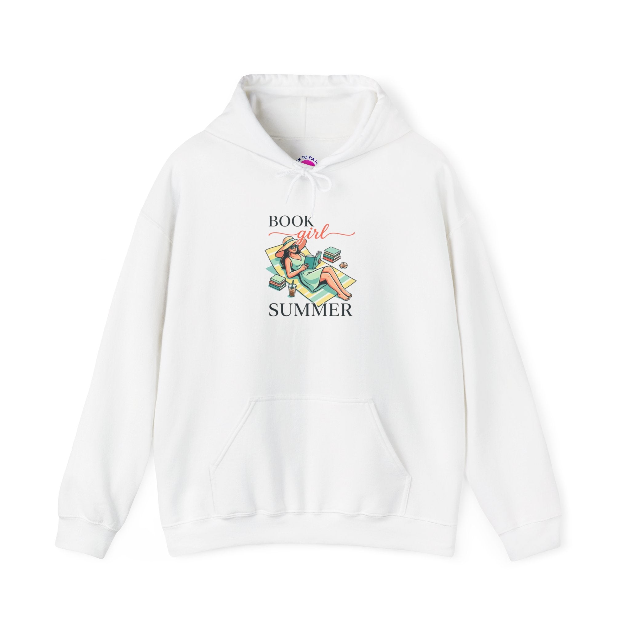 Book Girl Summer Hoodie | BookTok, Reading, Beach Reads, Bookish Summer Aesthetic