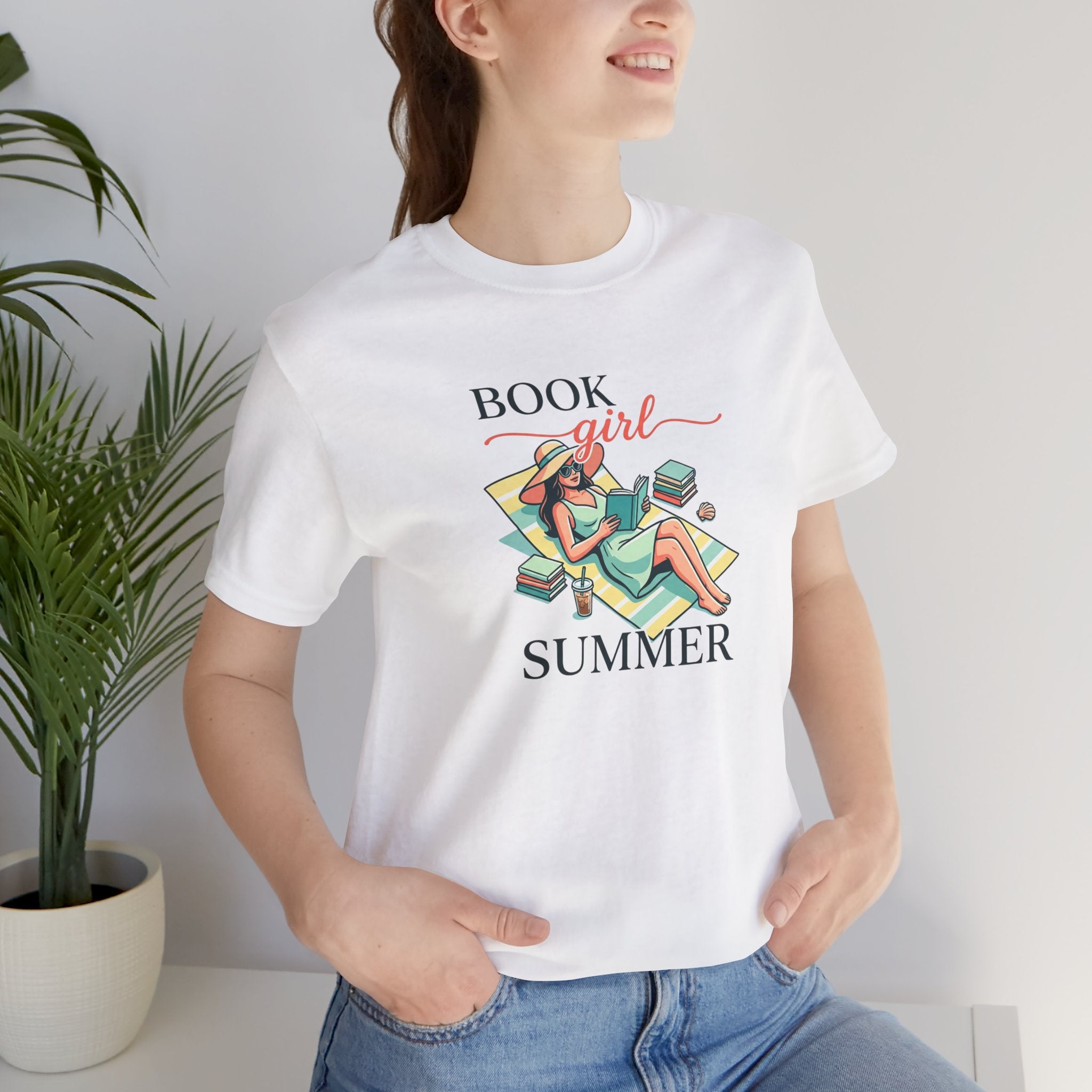 Book Girl Summer Tee | BookTok, bookish reading beach reads