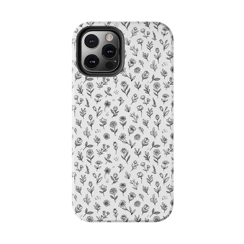 Floral Summer Vibe Phone Case — Tough Protective Floral All‑Over Print