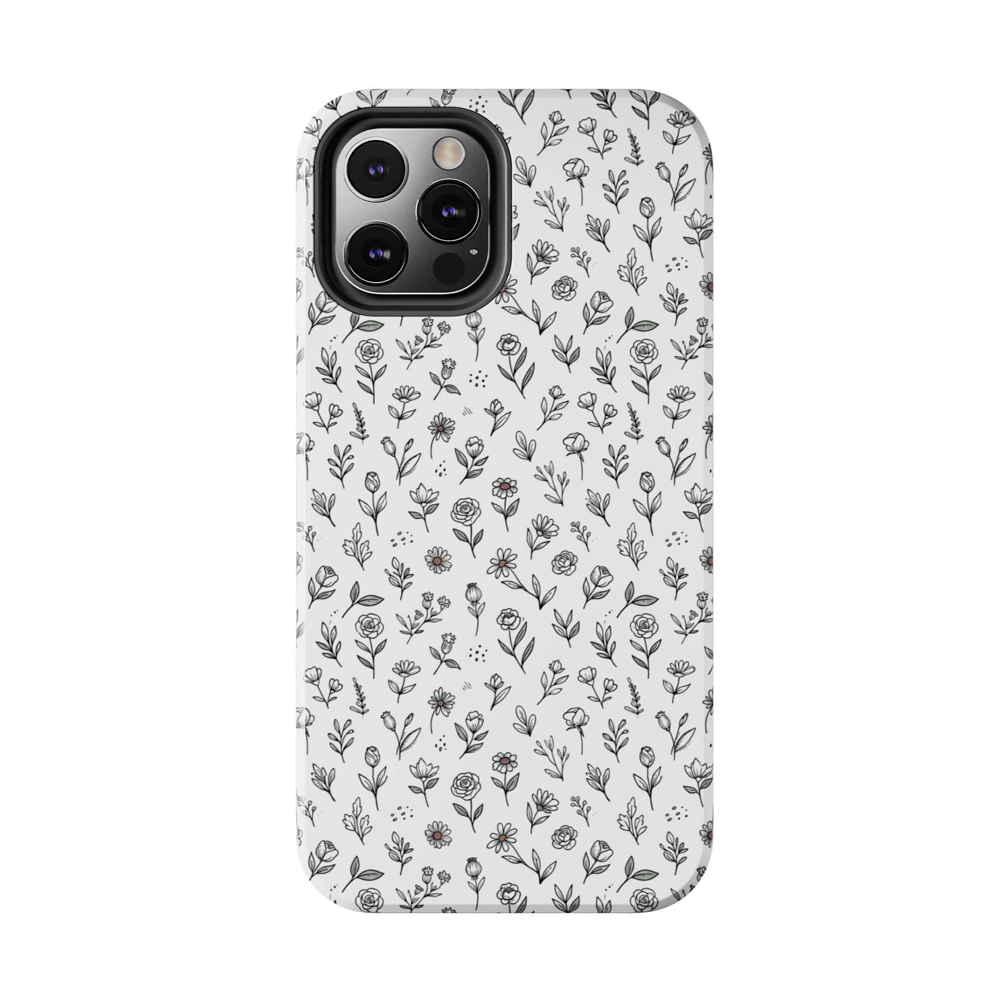 Floral Summer Vibe Phone Case — Tough Protective Floral All‑Over Print