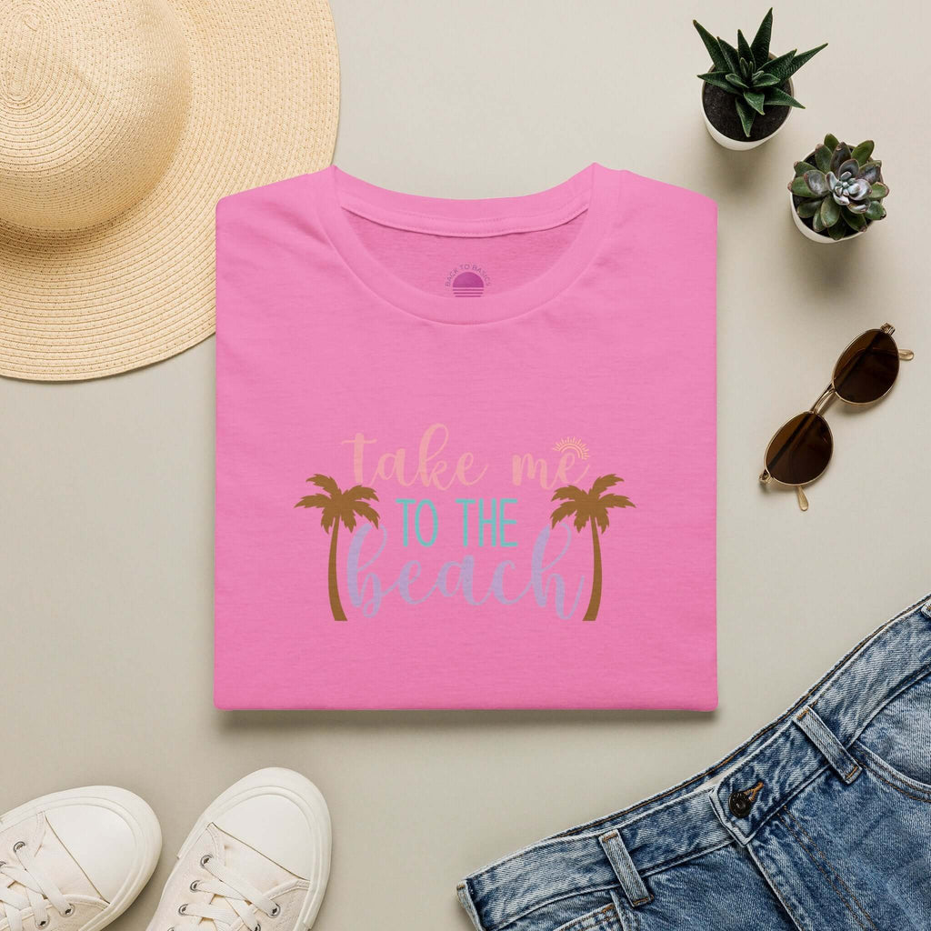Take Me to the Beach Pastel Palm T-Shirt