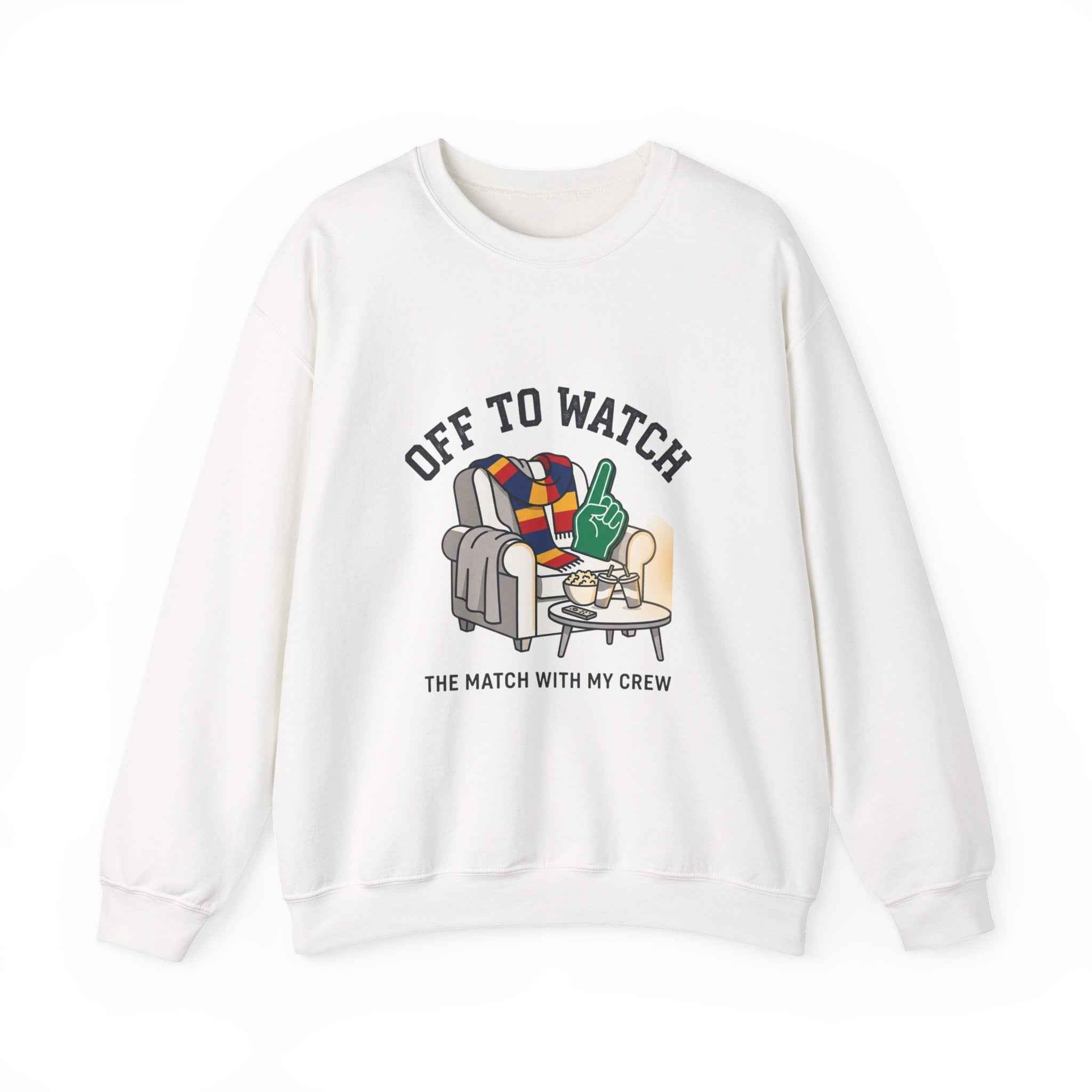 Off to Watch Crewneck Sweatshirt | Soccer Watch Party, Match-Day Outfit