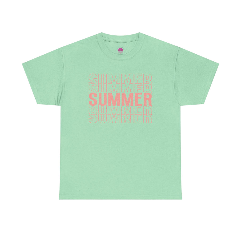Pink "SUMMER" Graphic Tee — Summer Repeat