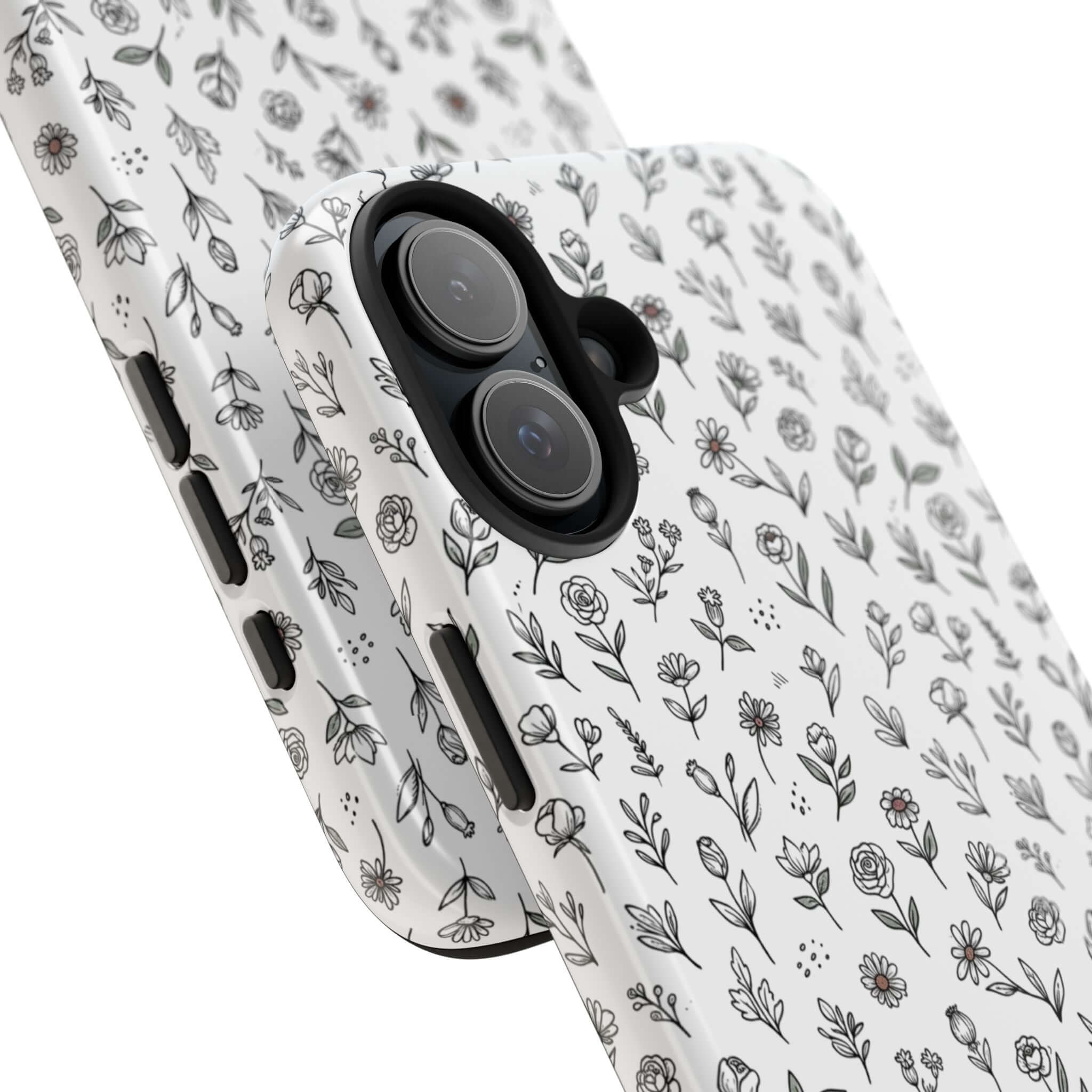 Floral Summer Vibe Phone Case — Tough Protective Floral All‑Over Print