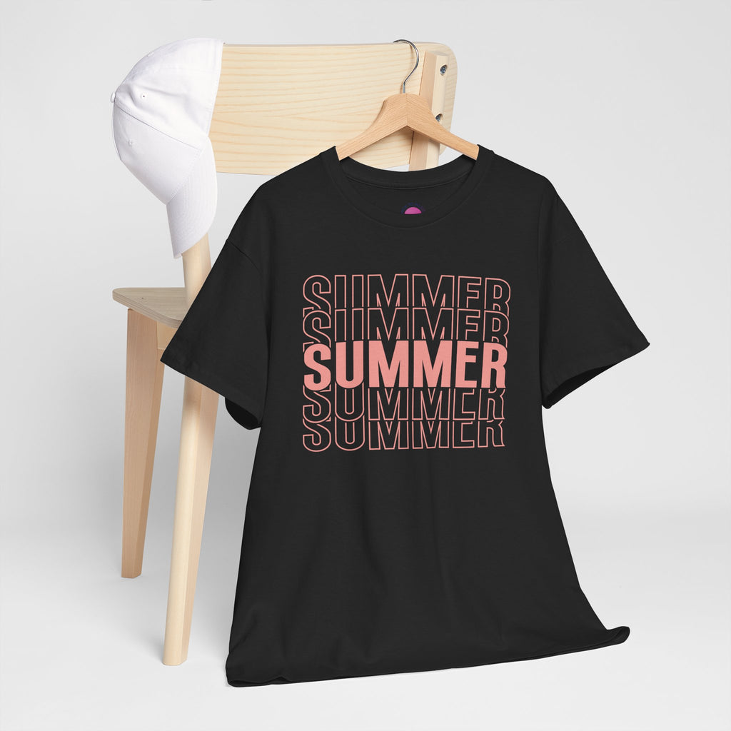 Pink "SUMMER" Graphic Tee — Summer Repeat