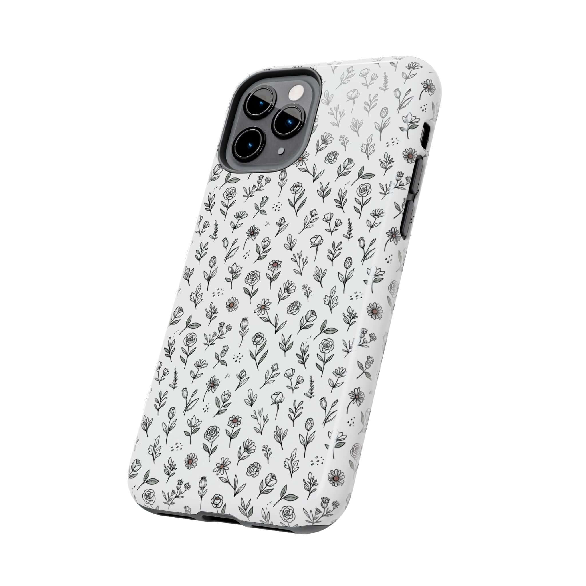 Floral Summer Vibe Phone Case — Tough Protective Floral All‑Over Print