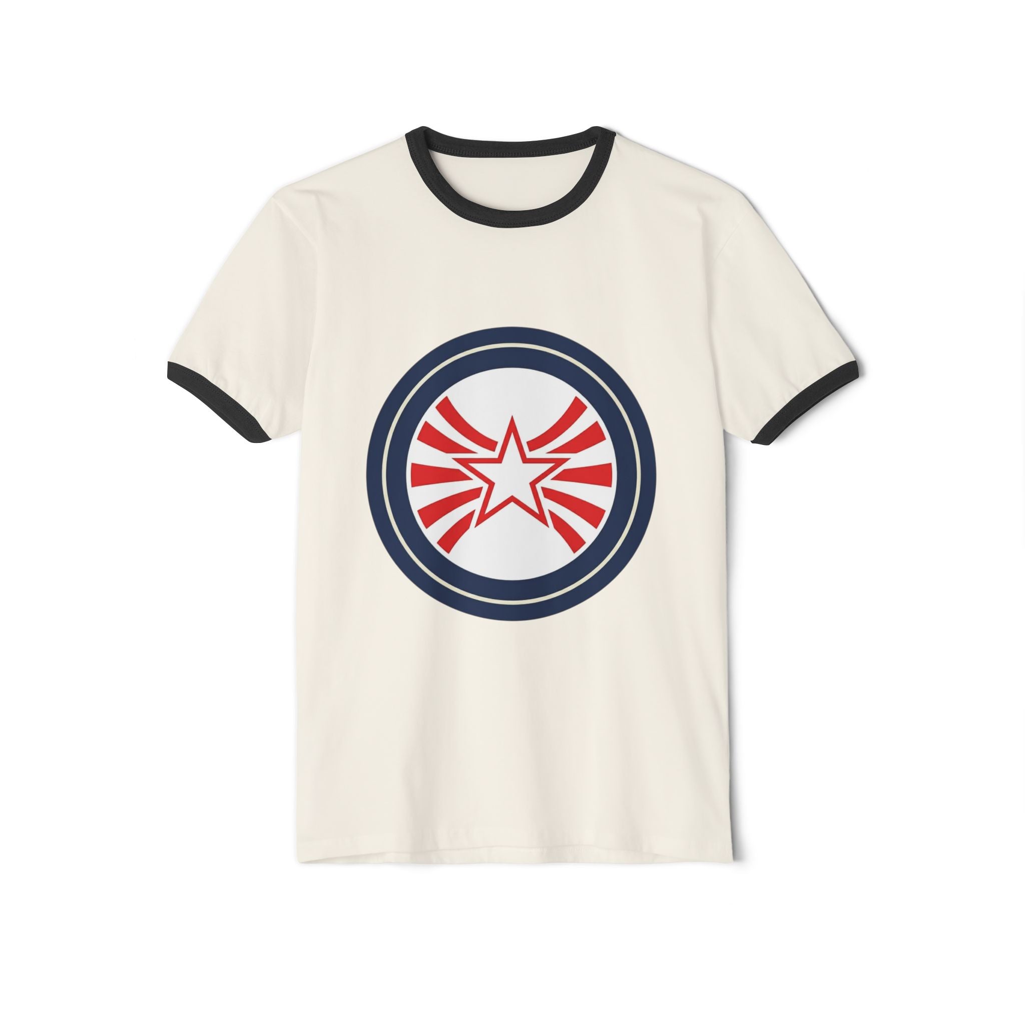 Retro Starburst Ringer T-Shirt