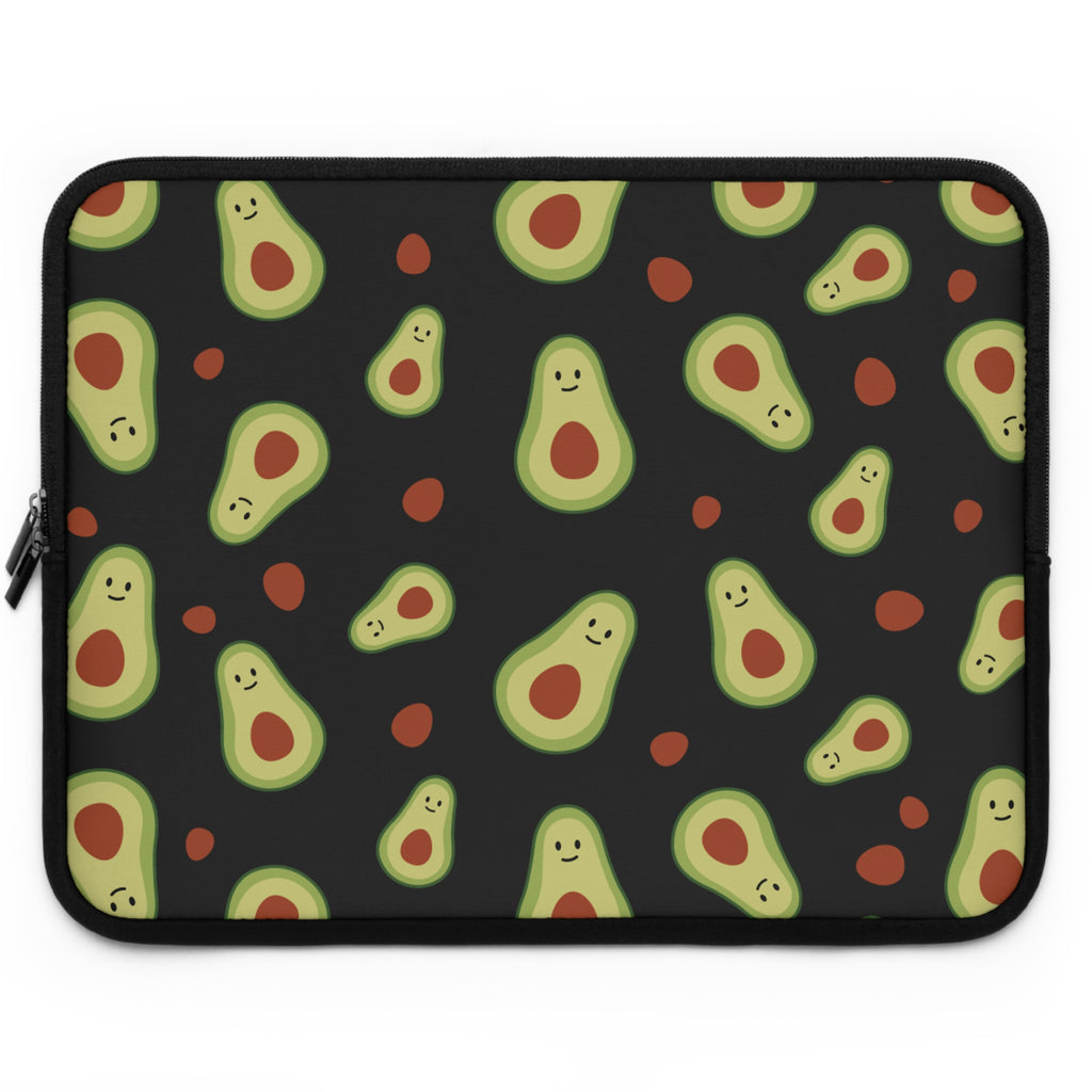 Cute Avocado Laptop Sleeve — Protective Case for MacBook & Laptops