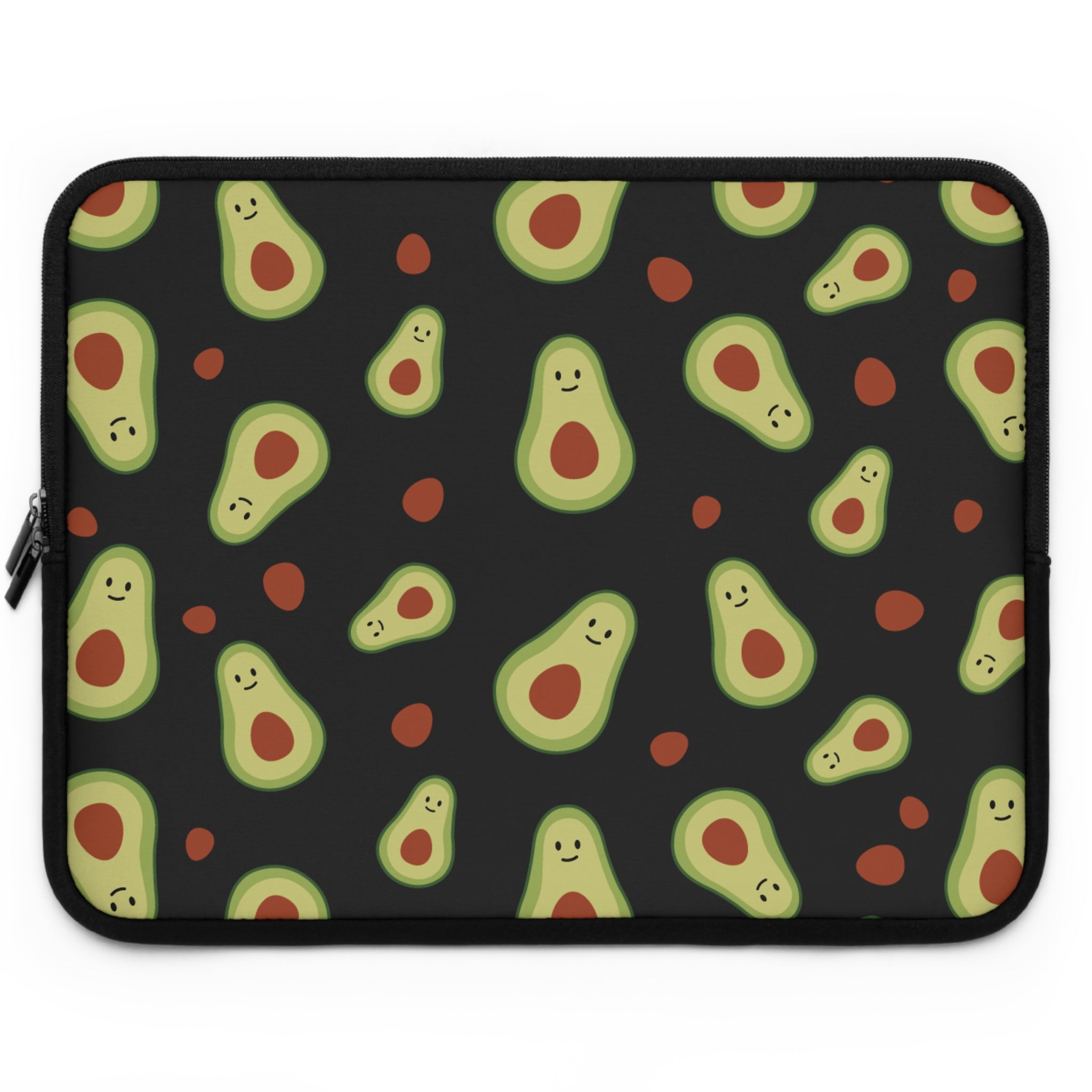 Cute Avocado Laptop Sleeve — Protective Case for MacBook & Laptops