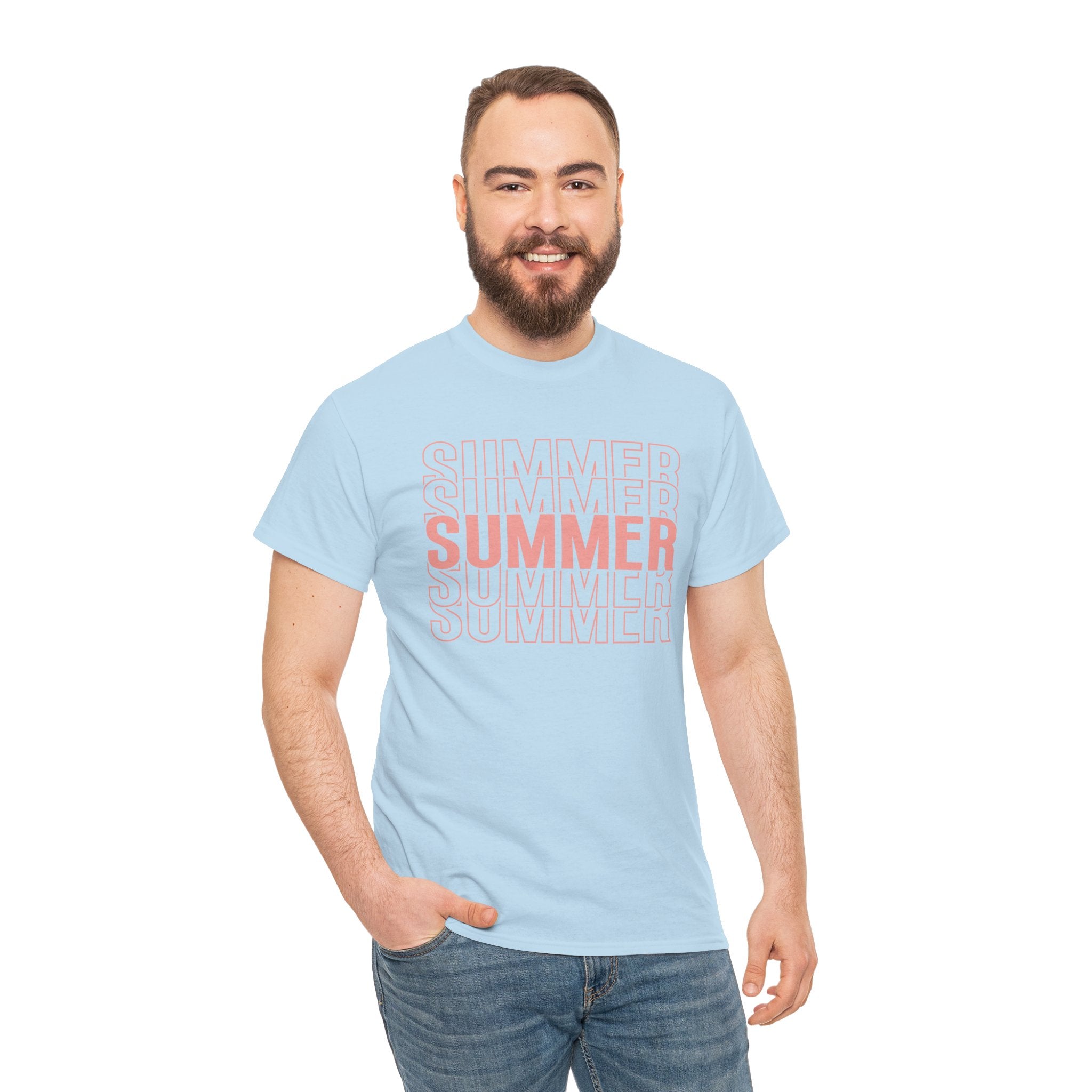 Pink "SUMMER" Graphic Tee — Summer Repeat