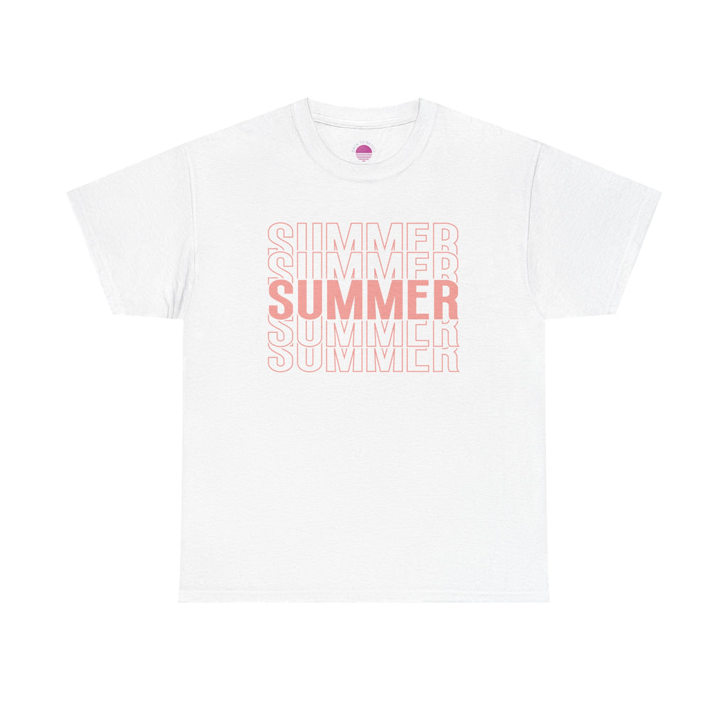 Pink "SUMMER" Graphic Tee — Summer Repeat