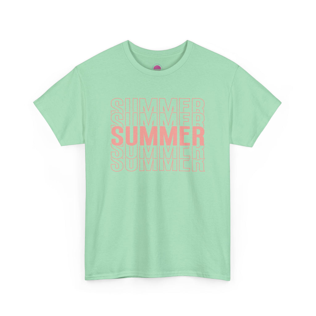 Pink "SUMMER" Graphic Tee — Summer Repeat
