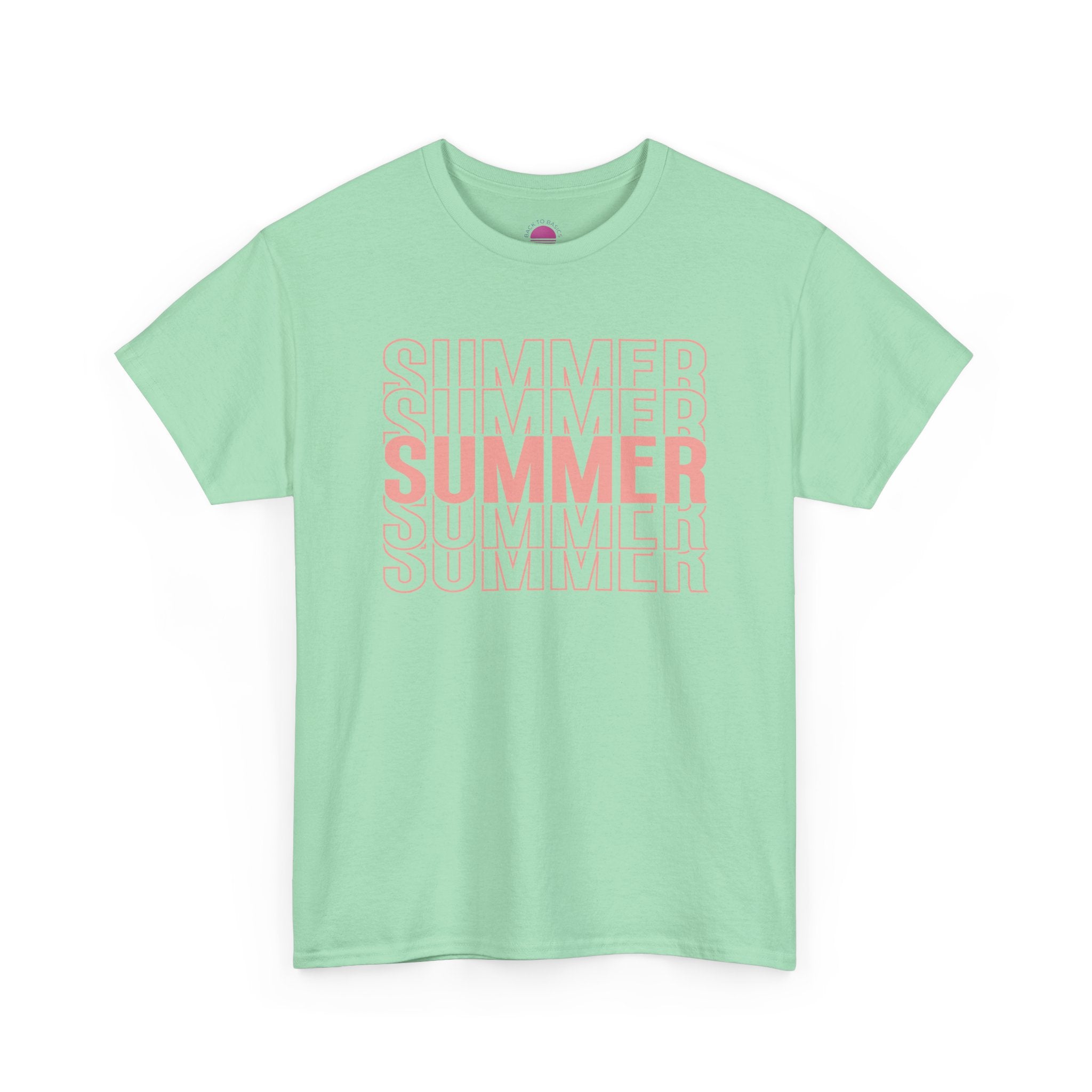 Pink "SUMMER" Graphic Tee — Summer Repeat