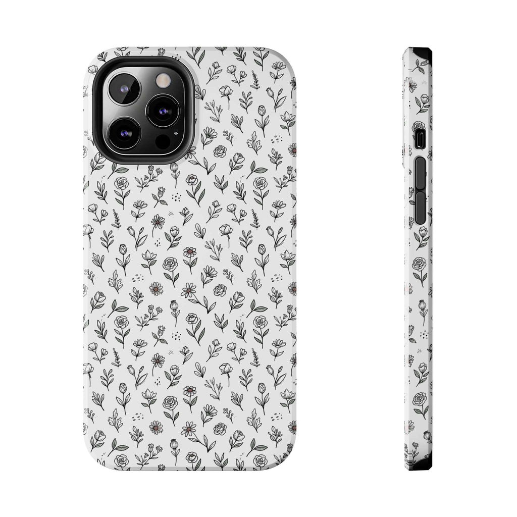 Floral Summer Vibe Phone Case — Tough Protective Floral All‑Over Print