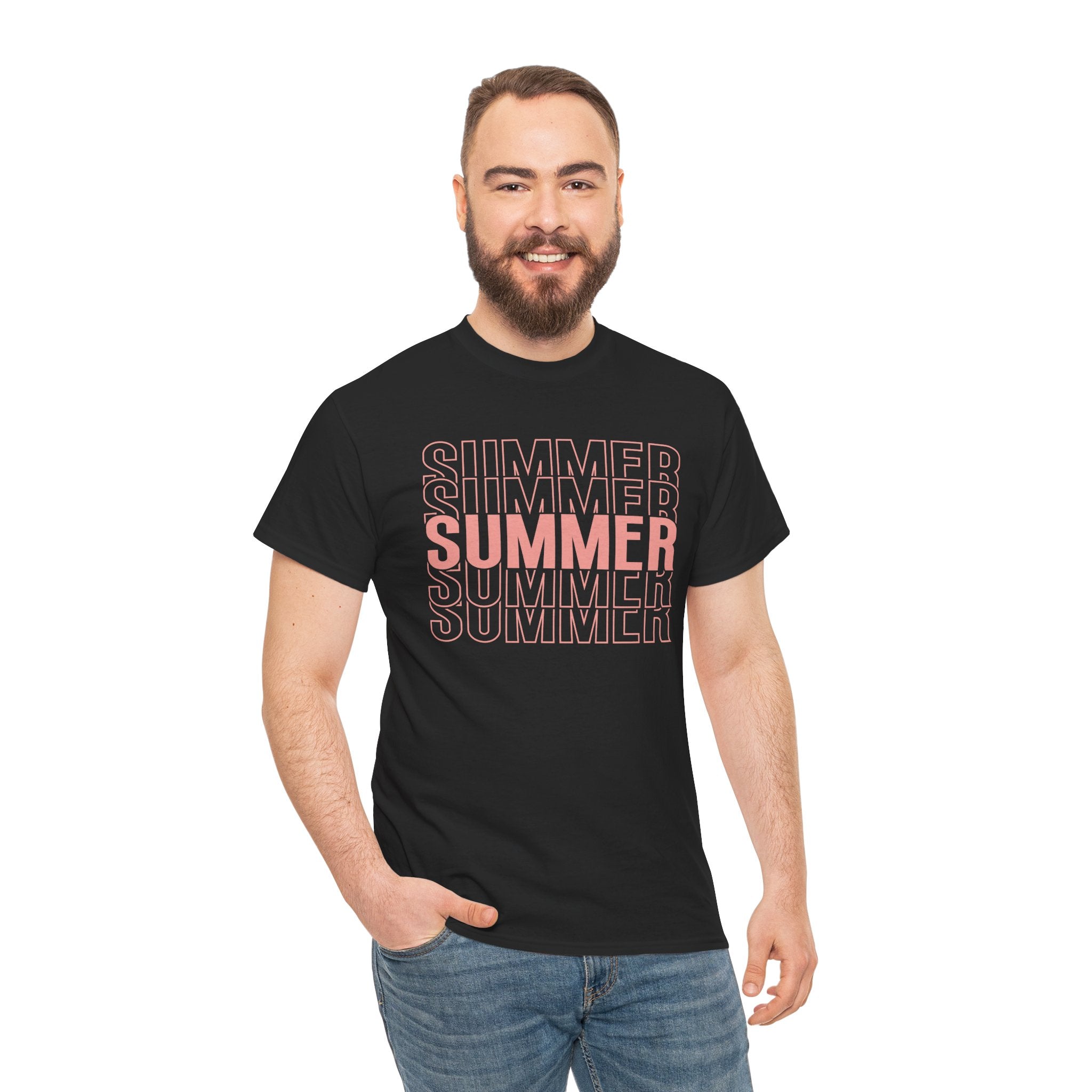 Pink "SUMMER" Graphic Tee — Summer Repeat