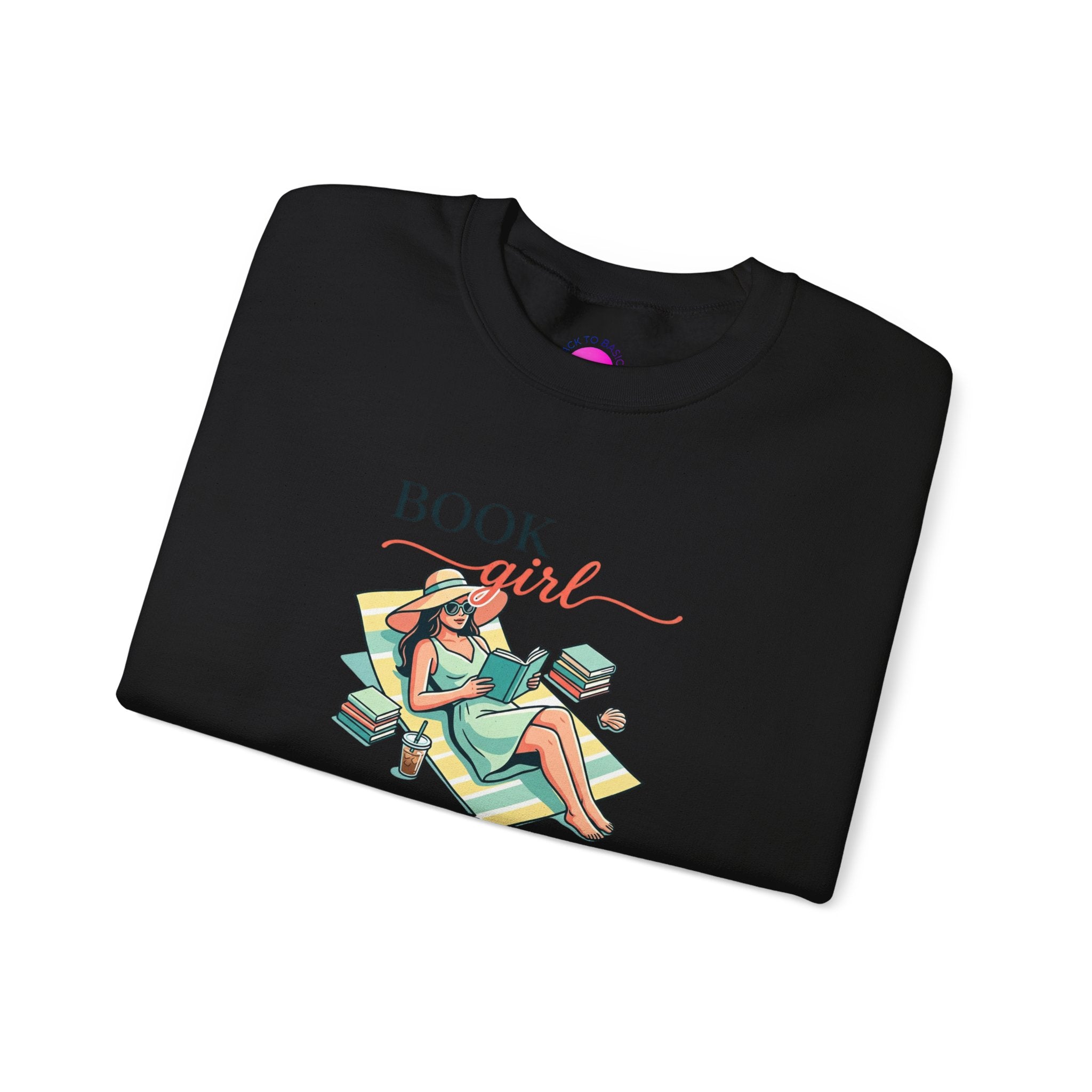 Book Girl Summer Sweatshirt | BookTok, bookish summer aesthetic