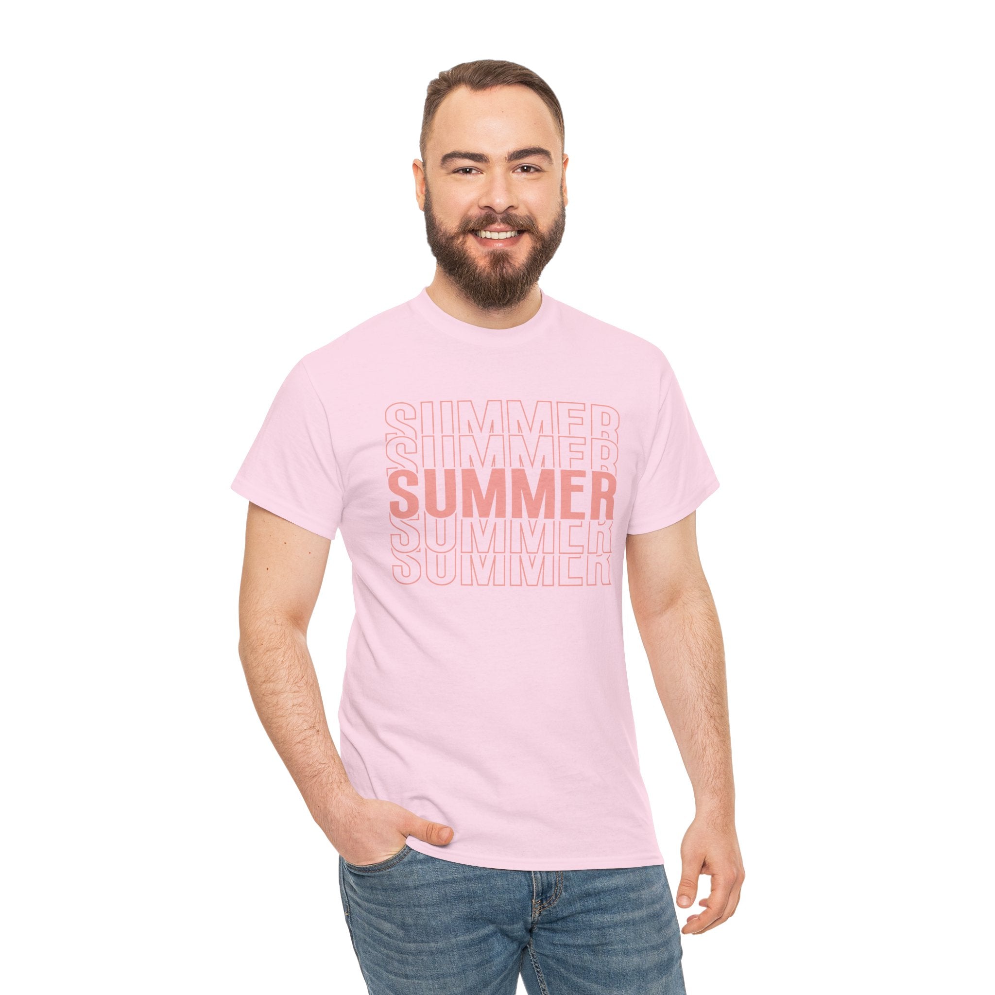 Pink "SUMMER" Graphic Tee — Summer Repeat