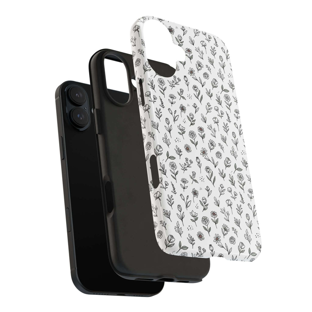 Floral Summer Vibe Phone Case — Tough Protective Floral All‑Over Print