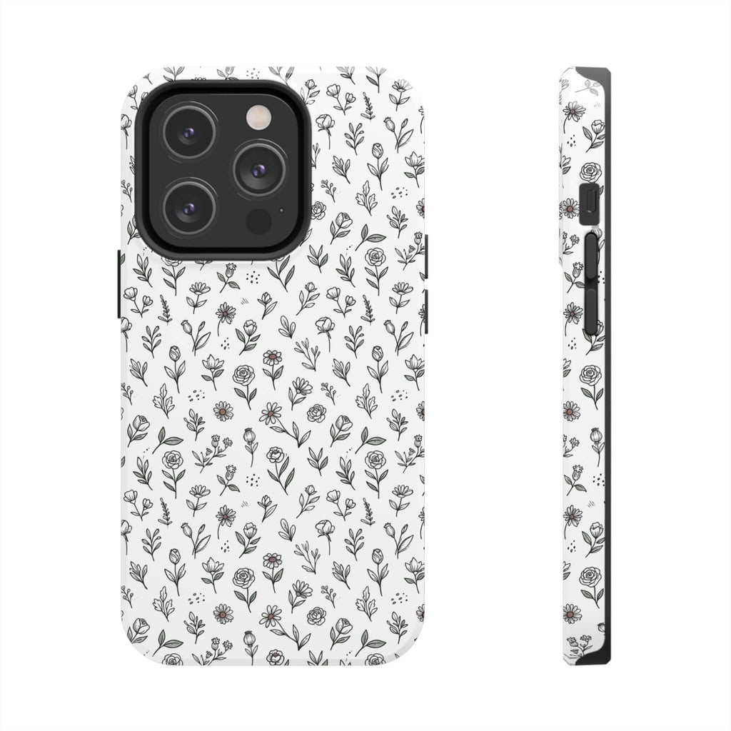 Floral Summer Vibe Phone Case — Tough Protective Floral All‑Over Print