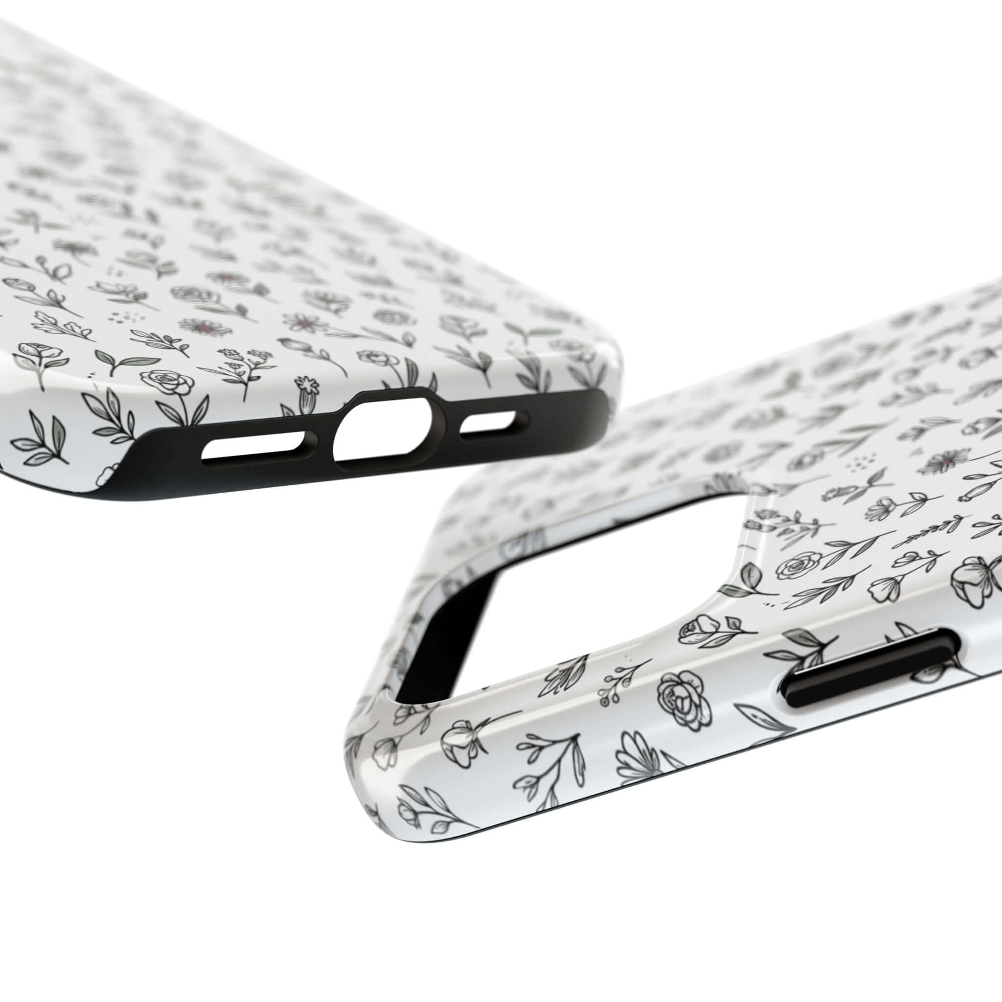 Floral Summer Vibe Phone Case — Tough Protective Floral All‑Over Print