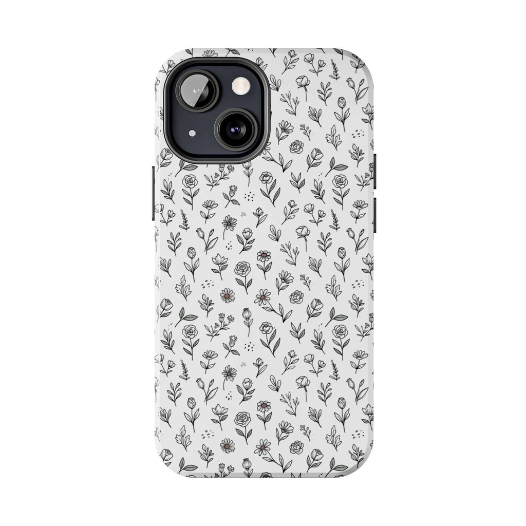 Floral Summer Vibe Phone Case — Tough Protective Floral All‑Over Print