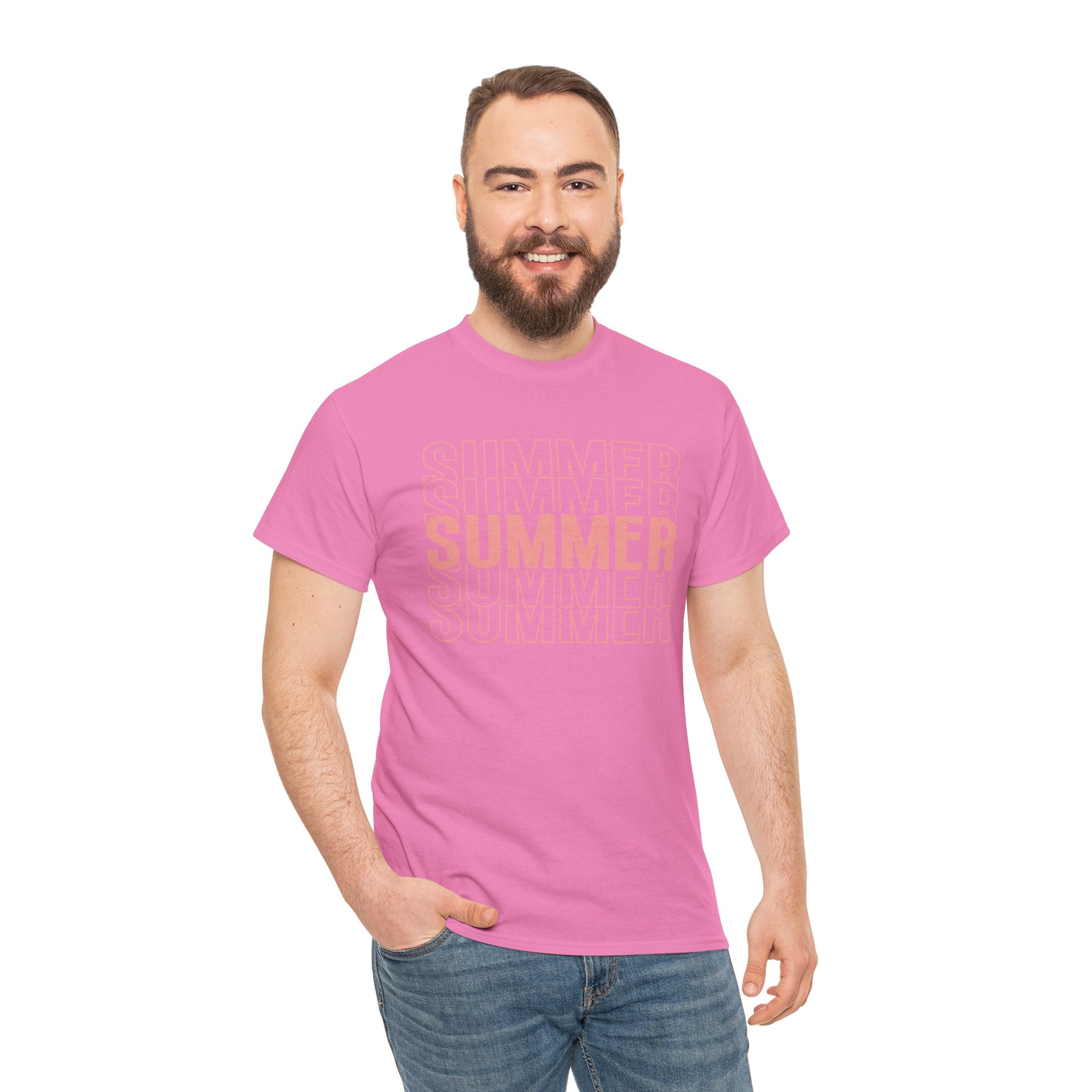 Pink "SUMMER" Graphic Tee — Summer Repeat